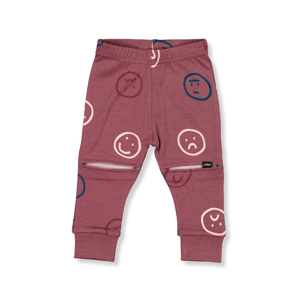 SLASHER LEGGINGS- Wild Ginger Faces