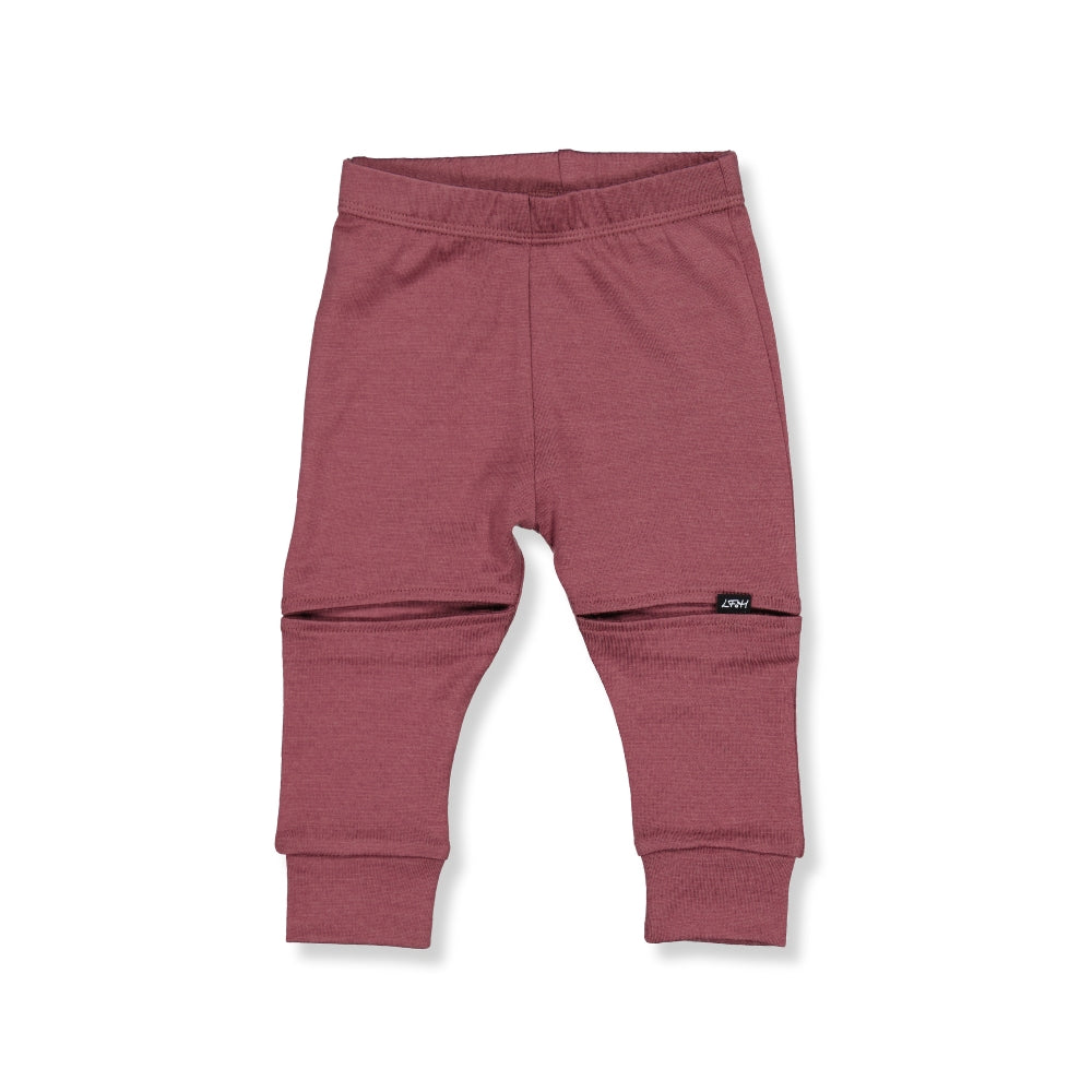 SLASHER LEGGINGS- Wild Ginger, 6-12 months