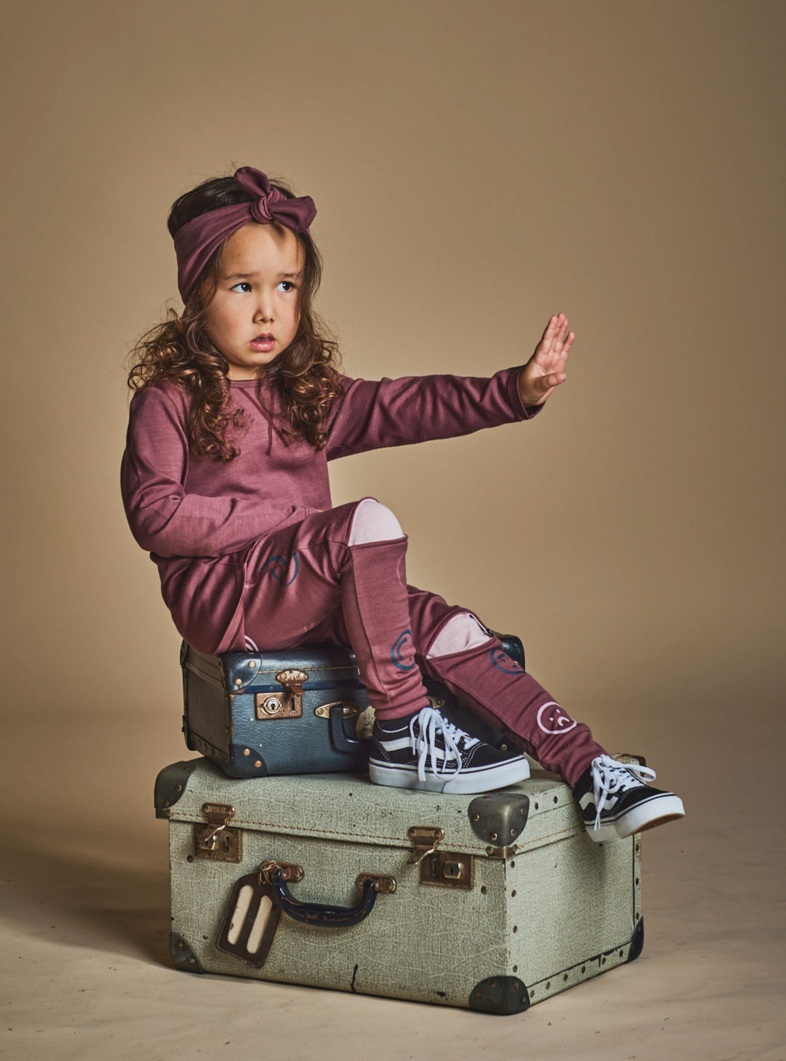 SLASHER LEGGINGS- Wild Ginger Faces