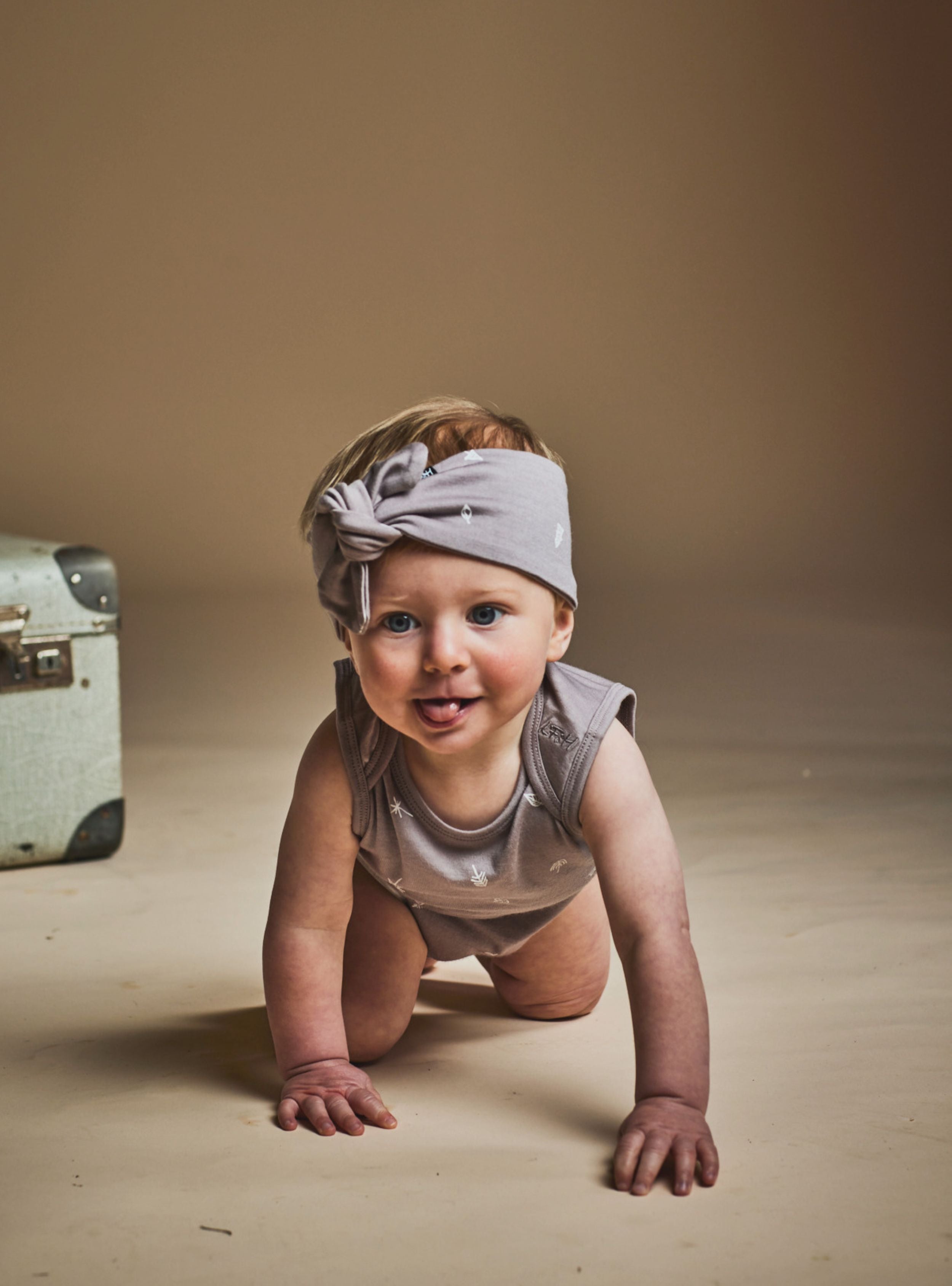 DARCY HEADBAND- Taupe Nature