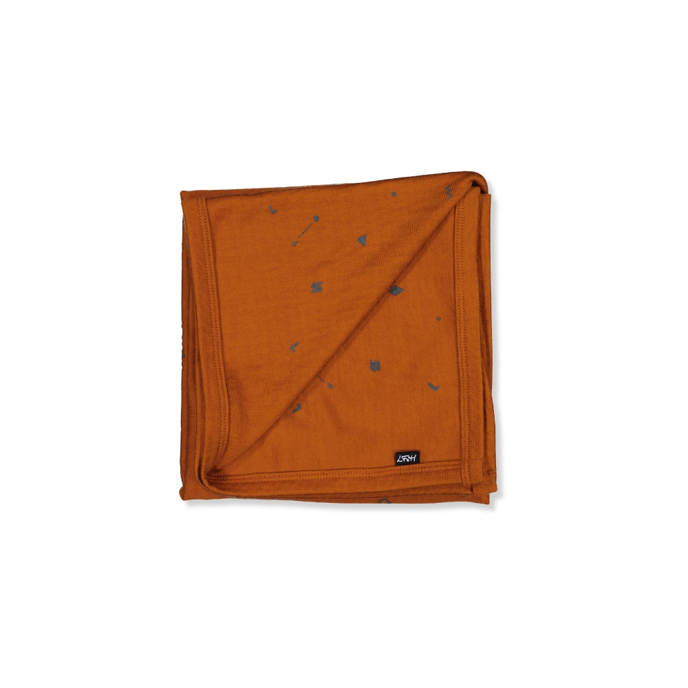 SWADDLE BLANKET- Rust Elements