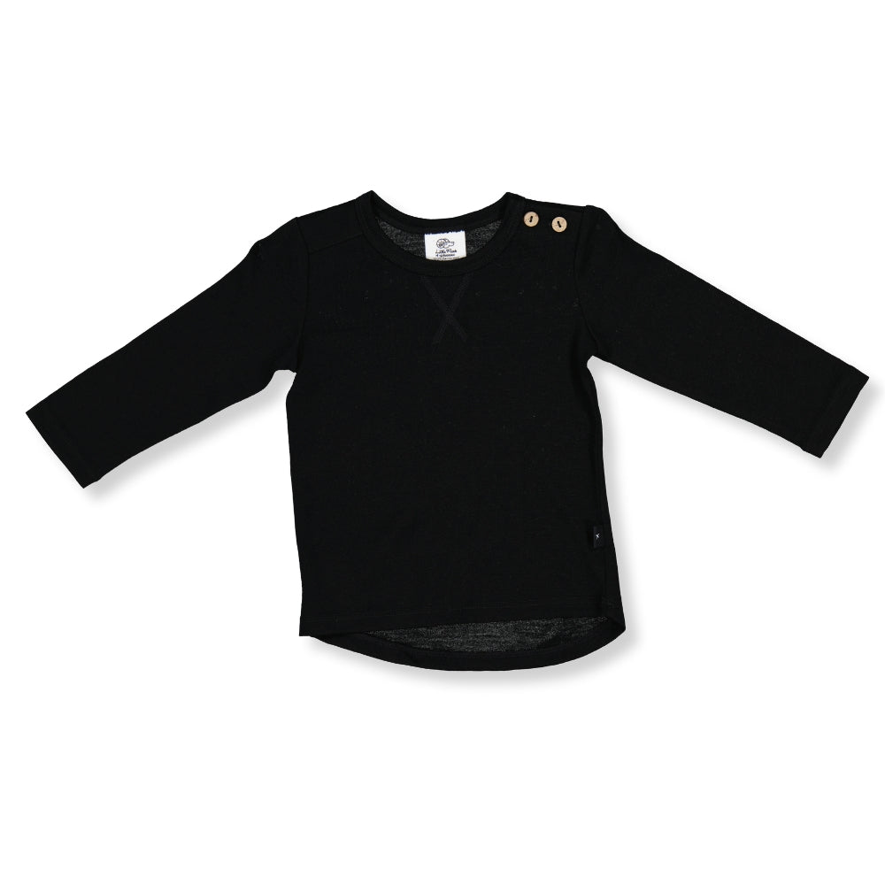 WYATT LONGSLEEVE- Black