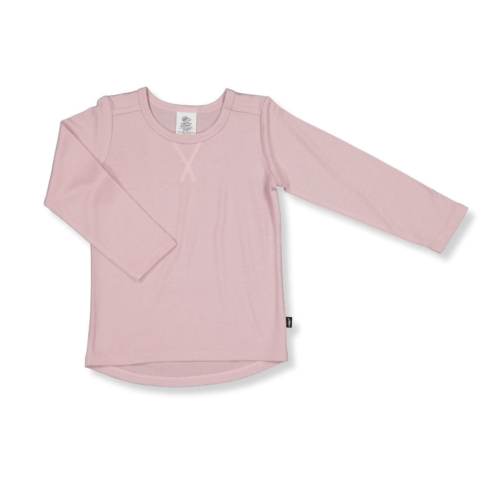 WYATT LONGSLEEVE TOP- Lilac