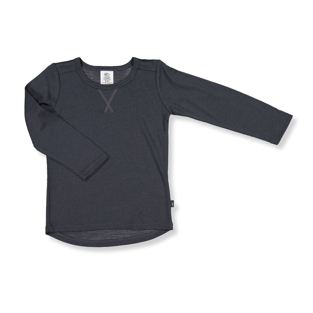 WYATT LONGSLEEVE TOP- Shadow