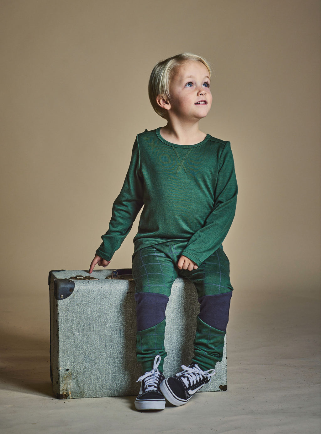 WYATT LONGSLEEVE TOP- Forest