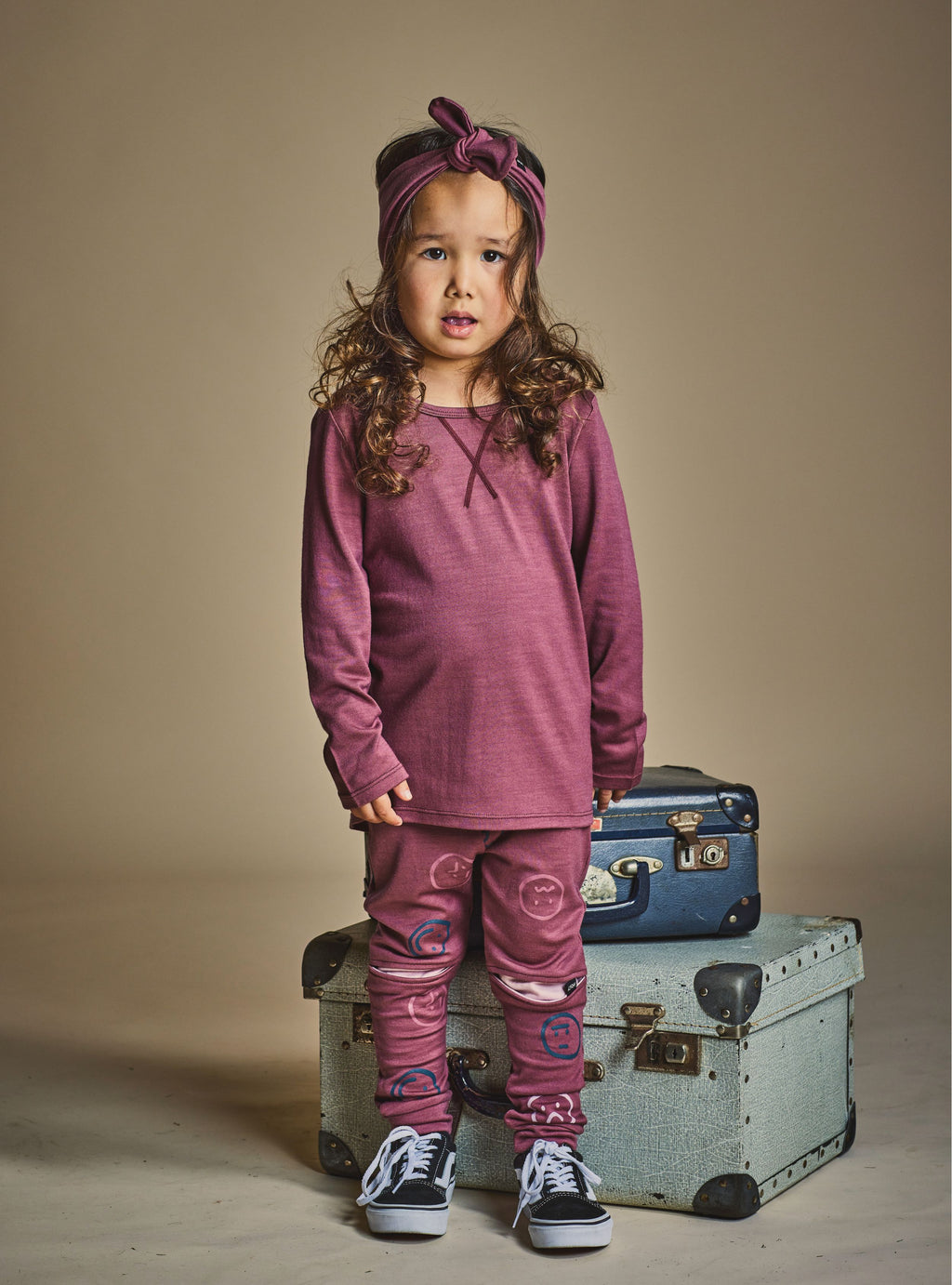 WYATT LONGSLEEVE TOP- Wild Ginger