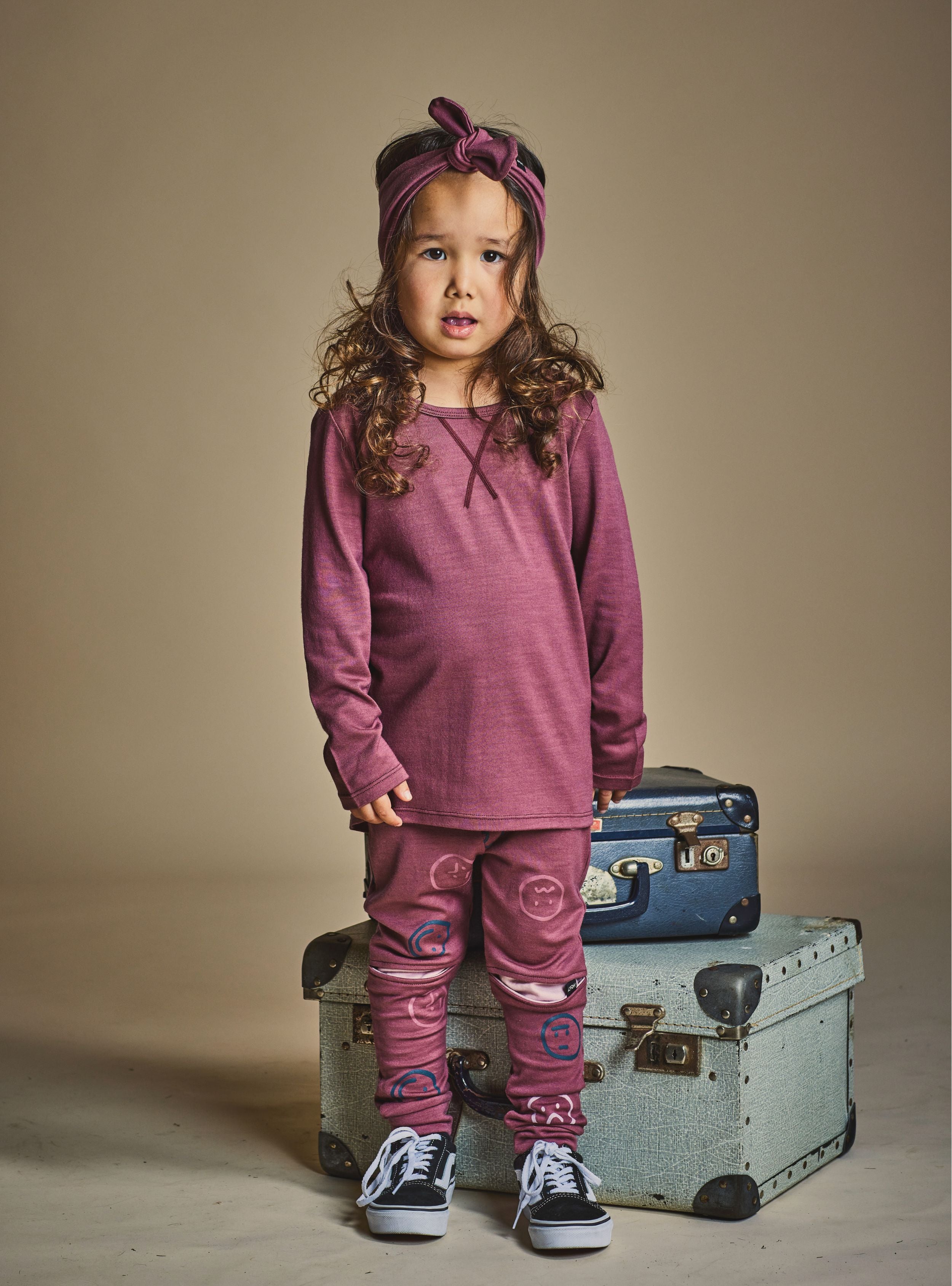 WYATT LONGSLEEVE TOP- Wild Ginger