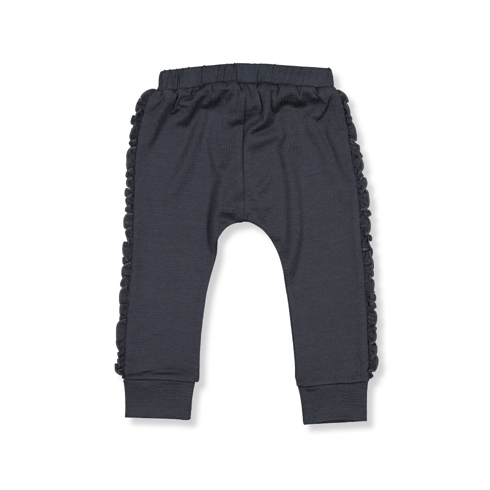 KENZIE FRILL LEGGINGS- Shadow