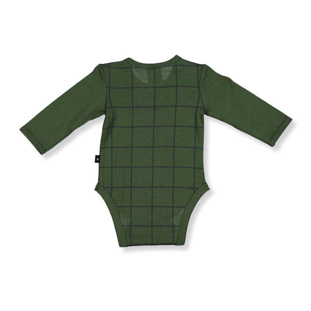 RILEY BODYSUIT- Forest Check