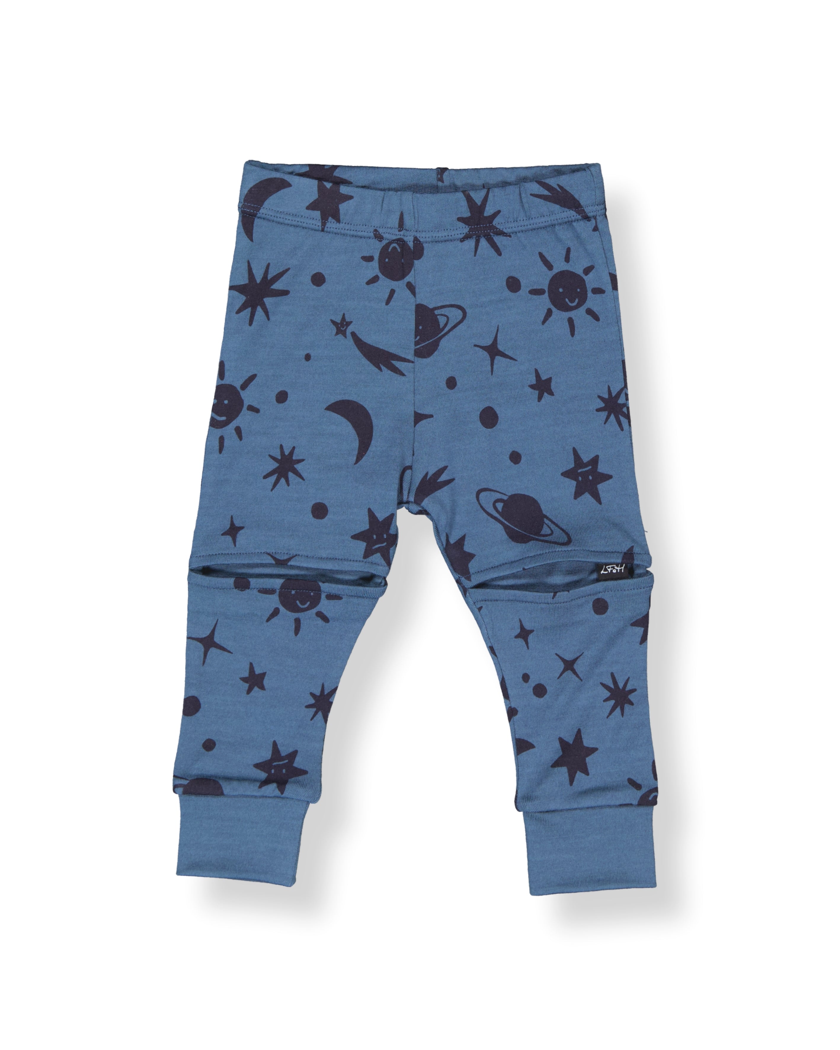 Slasher Leggings - 100% Merino Wool, Orion Galaxy