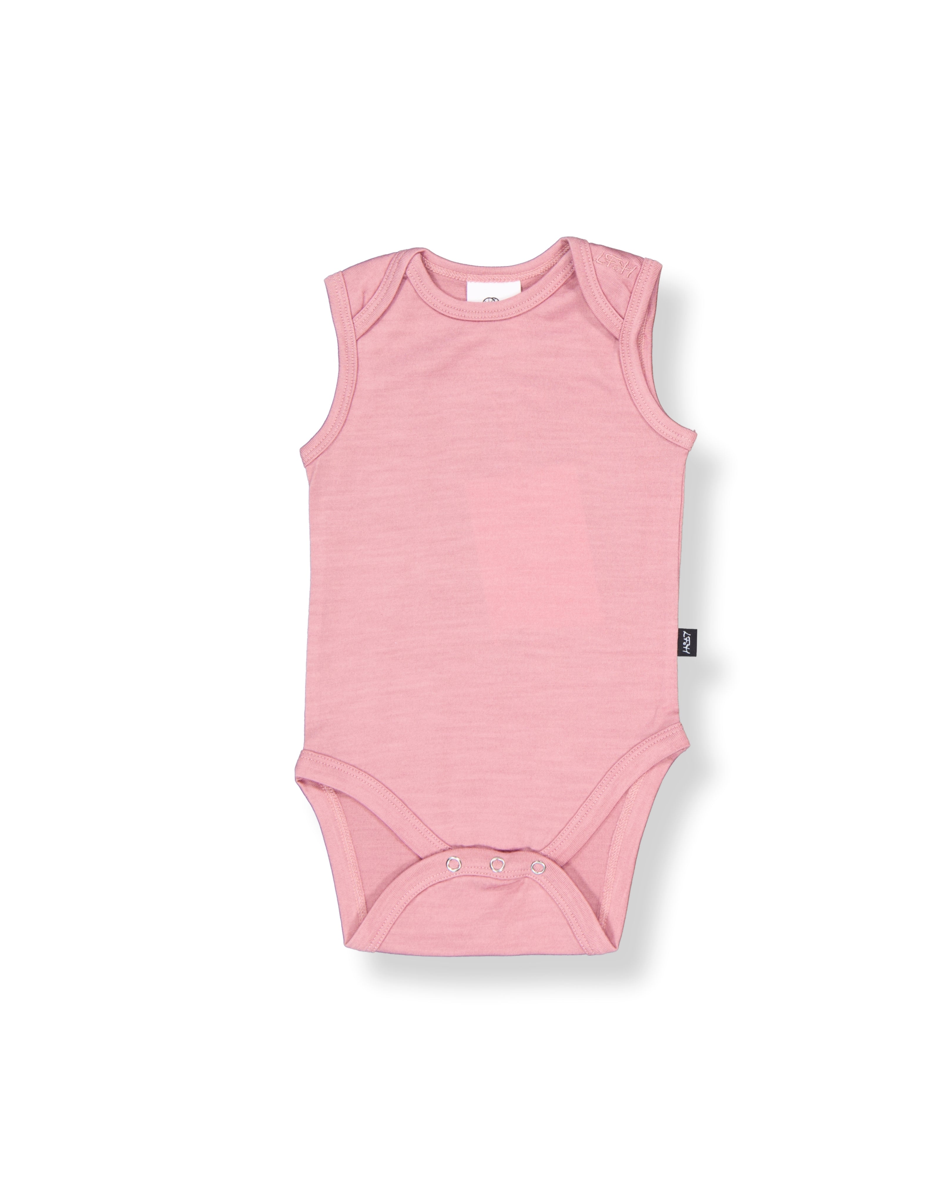 Hadley Bodysuit - 100% Merino Wool - Rose