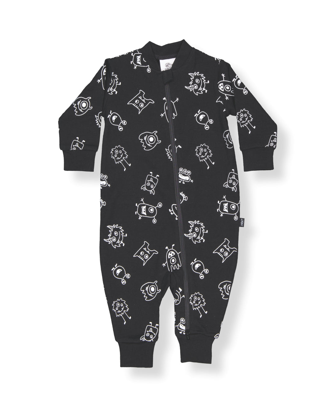 Remy All-In-One - 100% Merino Wool, Black Monster
