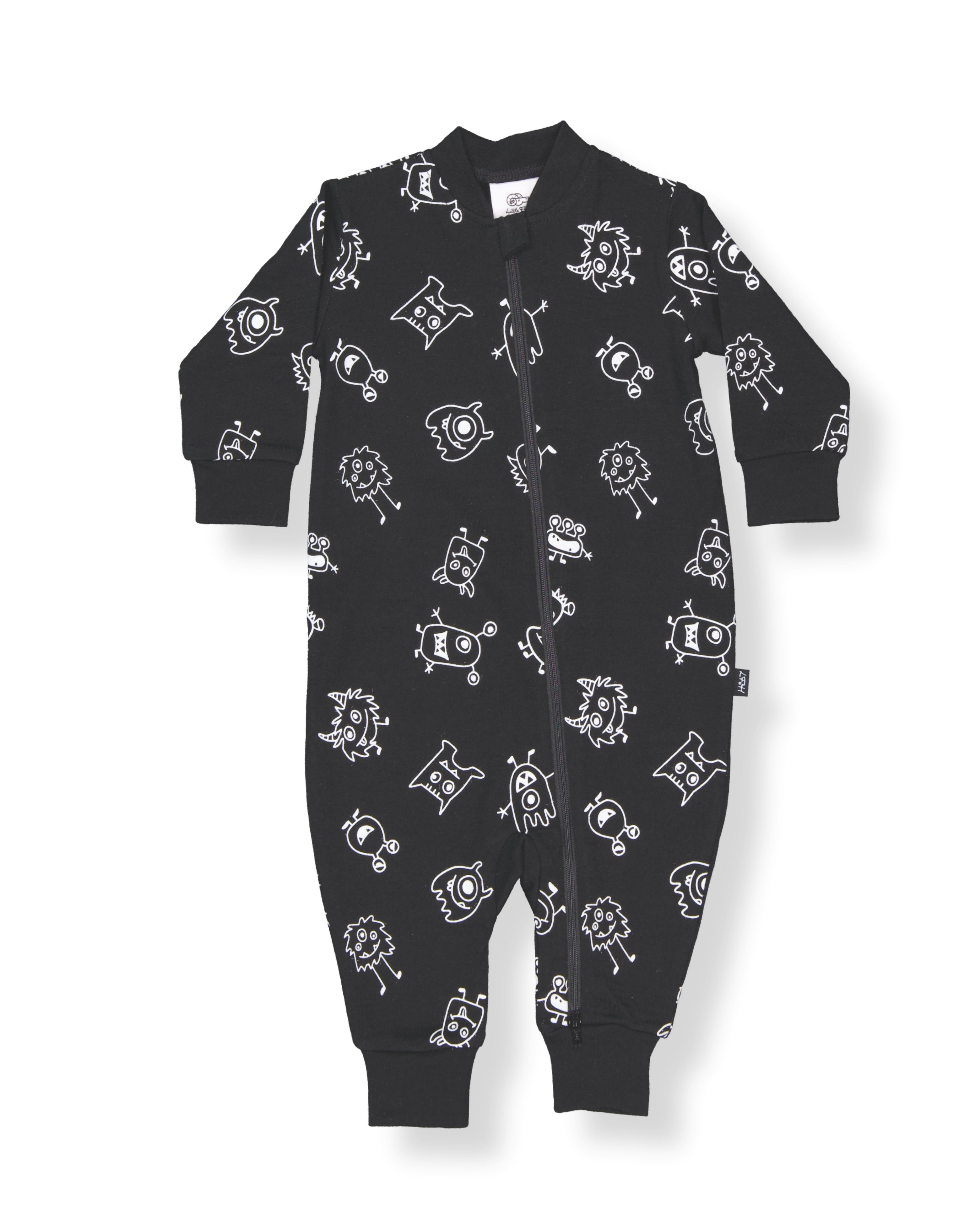 Remy All-In-One - 100% Merino Wool, Black Monster
