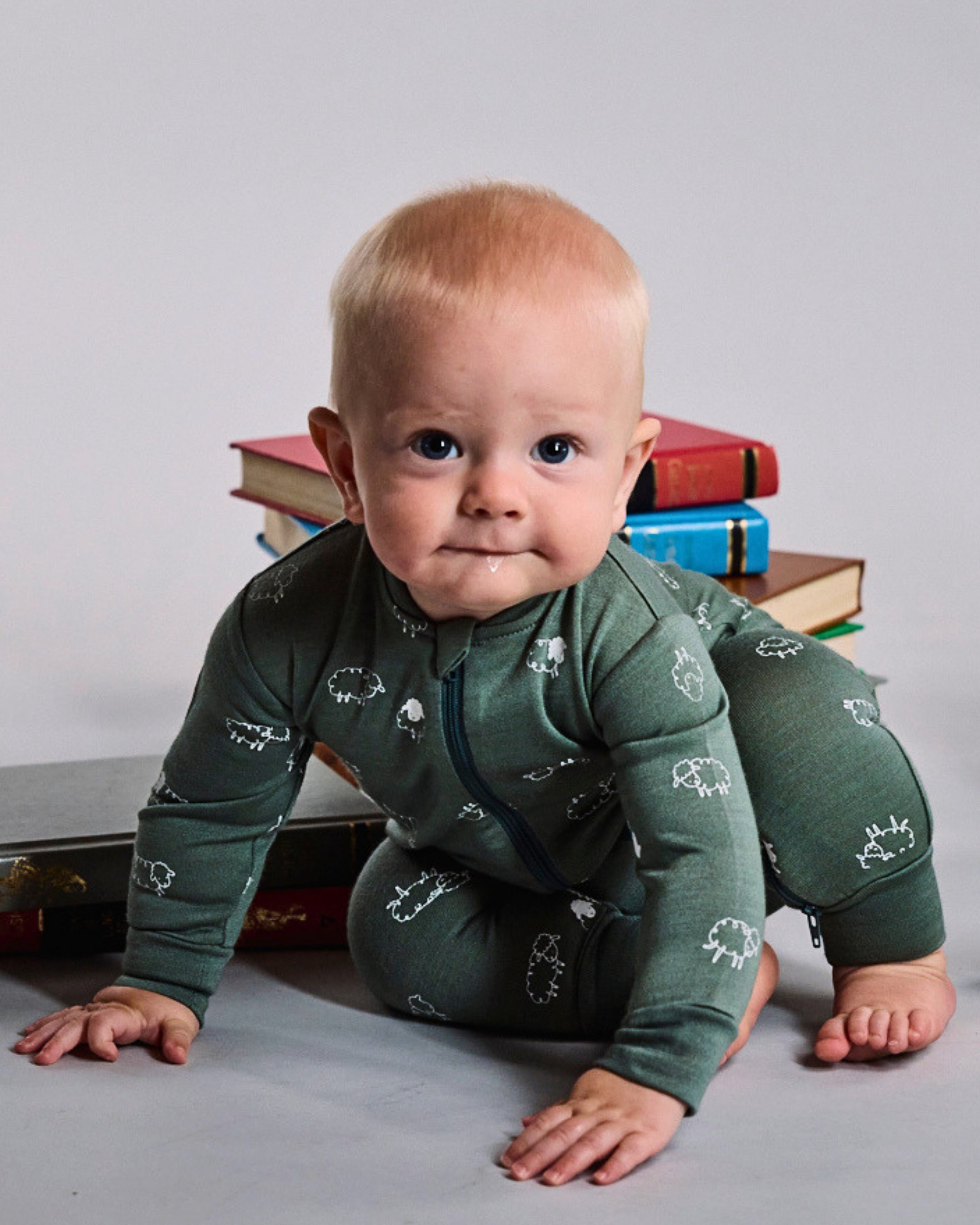 Remy All-In-One - 100% Merino Wool, Fern Flock