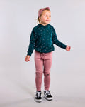 Elyse Hoodie - 100% Merino Wool - Pine Miniheart
