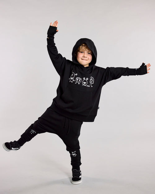 Atlas Trackies - 100% Merino Wool - Black