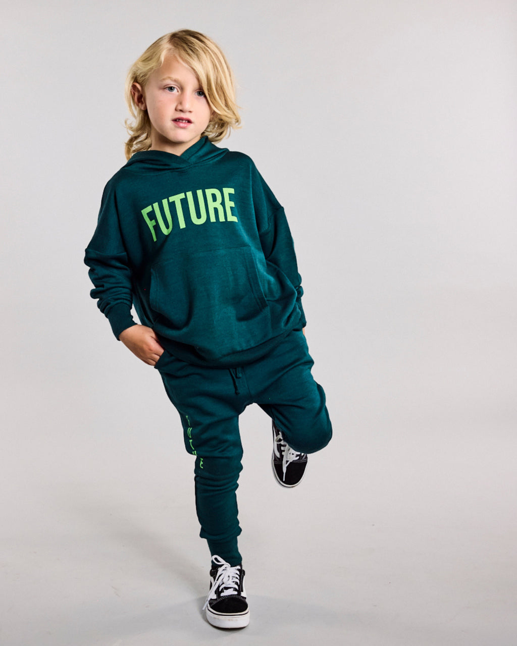 Atlas Trackies - 100% Merino Wool - Pine
