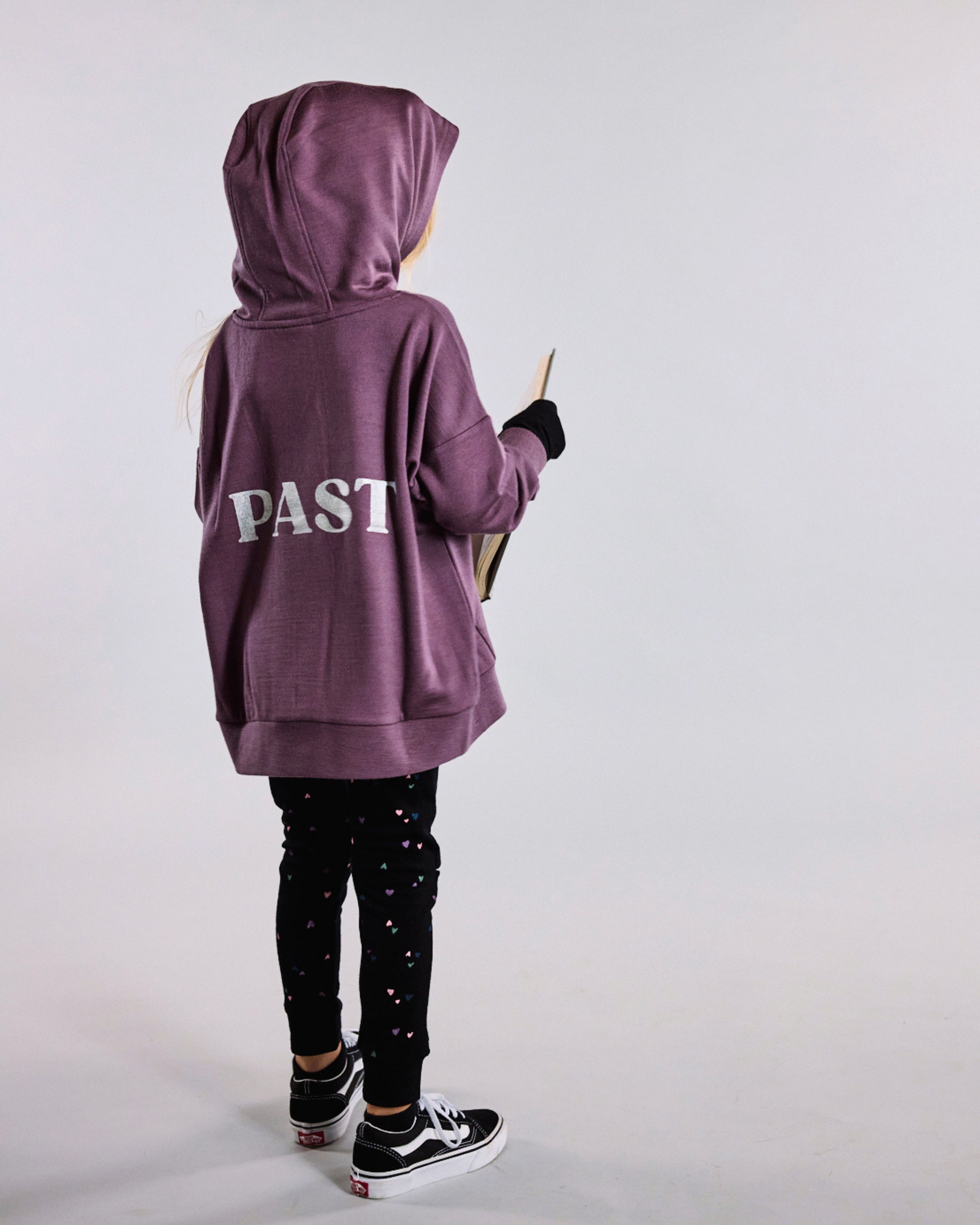 Jagger Hoodie - 100% Merino Wool - Plum