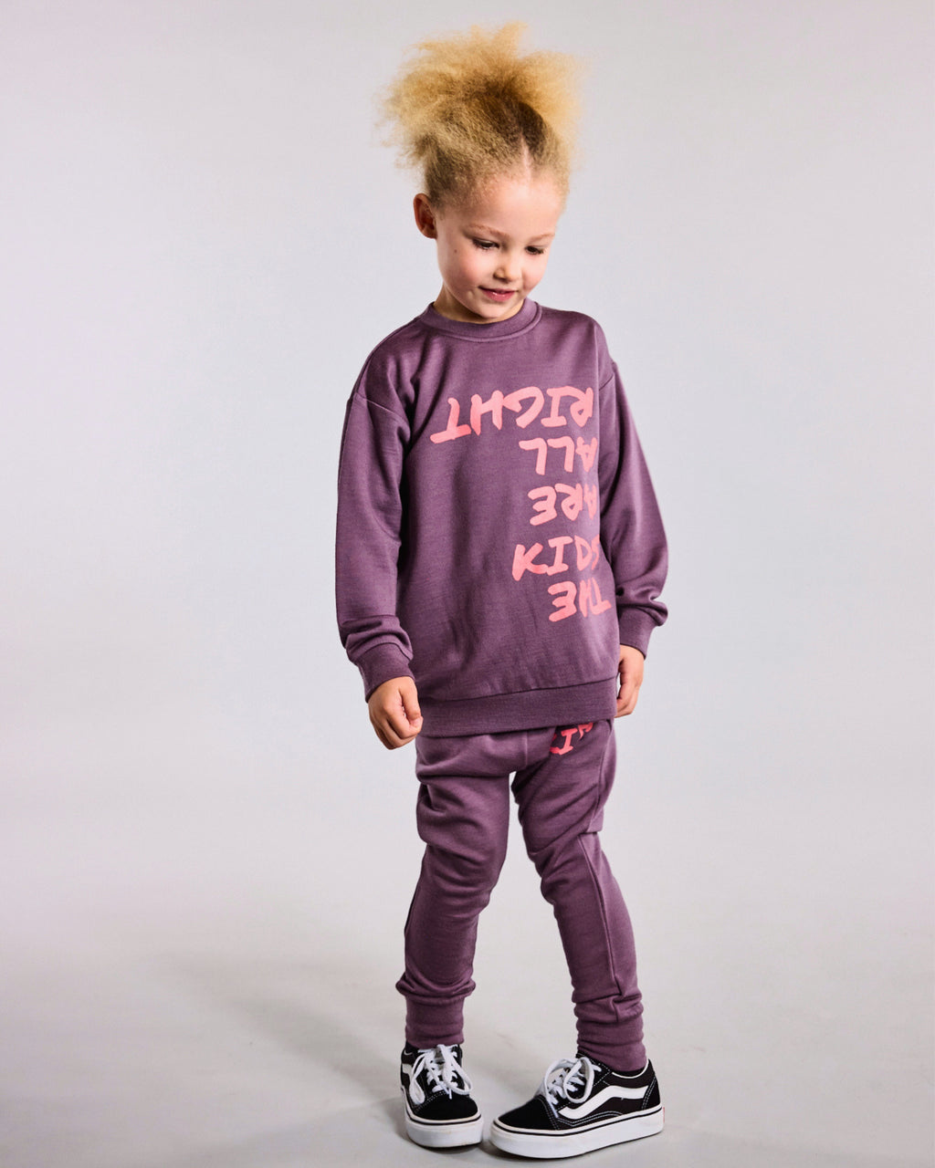 Zion Sweatshirt - 100% Merino Wool - Plum
