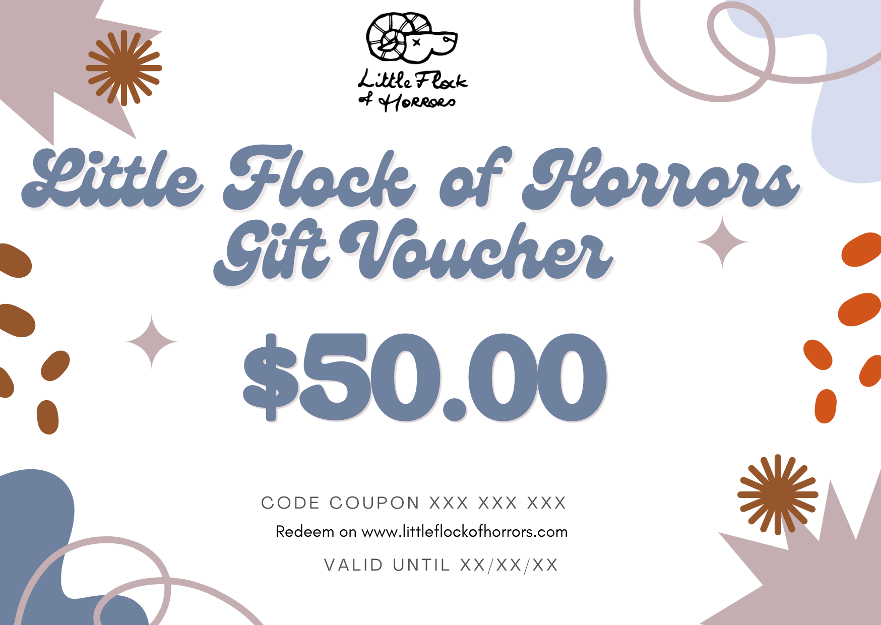 Little Flock of Horrors Gift Voucher