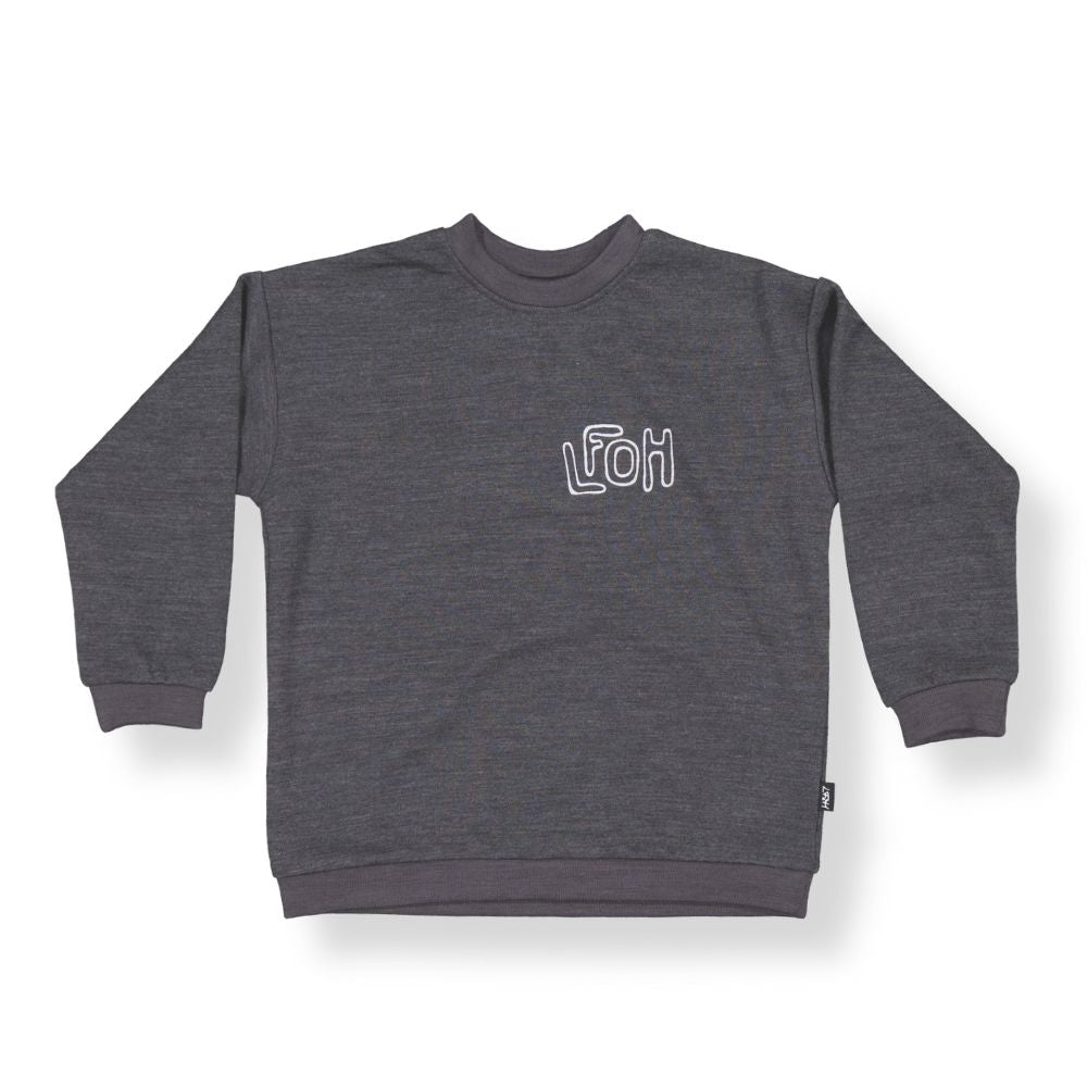 ZION CREW SWEATSHIRT - Iron Marle SECONDS