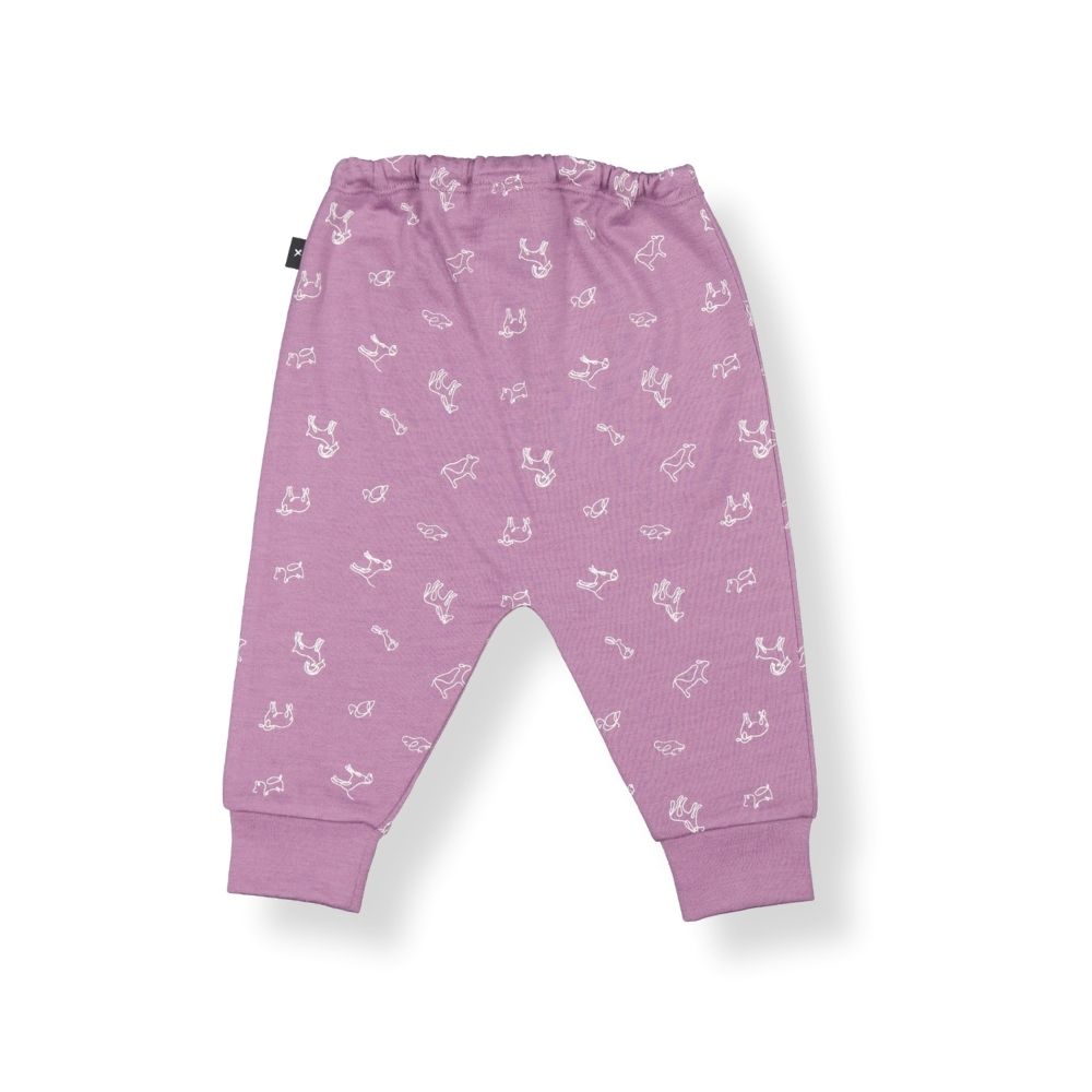 ASHER PANT - Mauve Animal