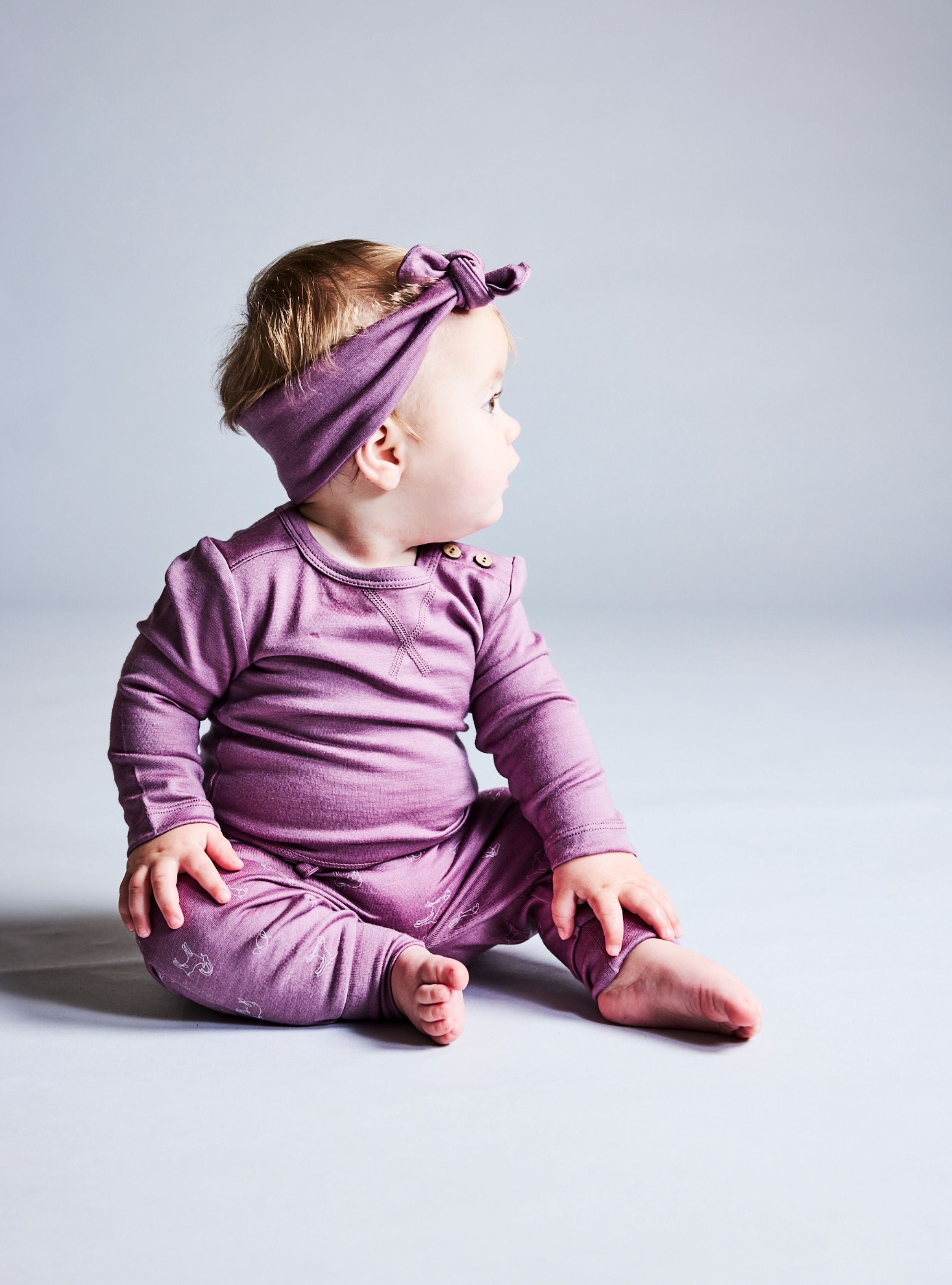 ASHER PANT - Mauve Animal