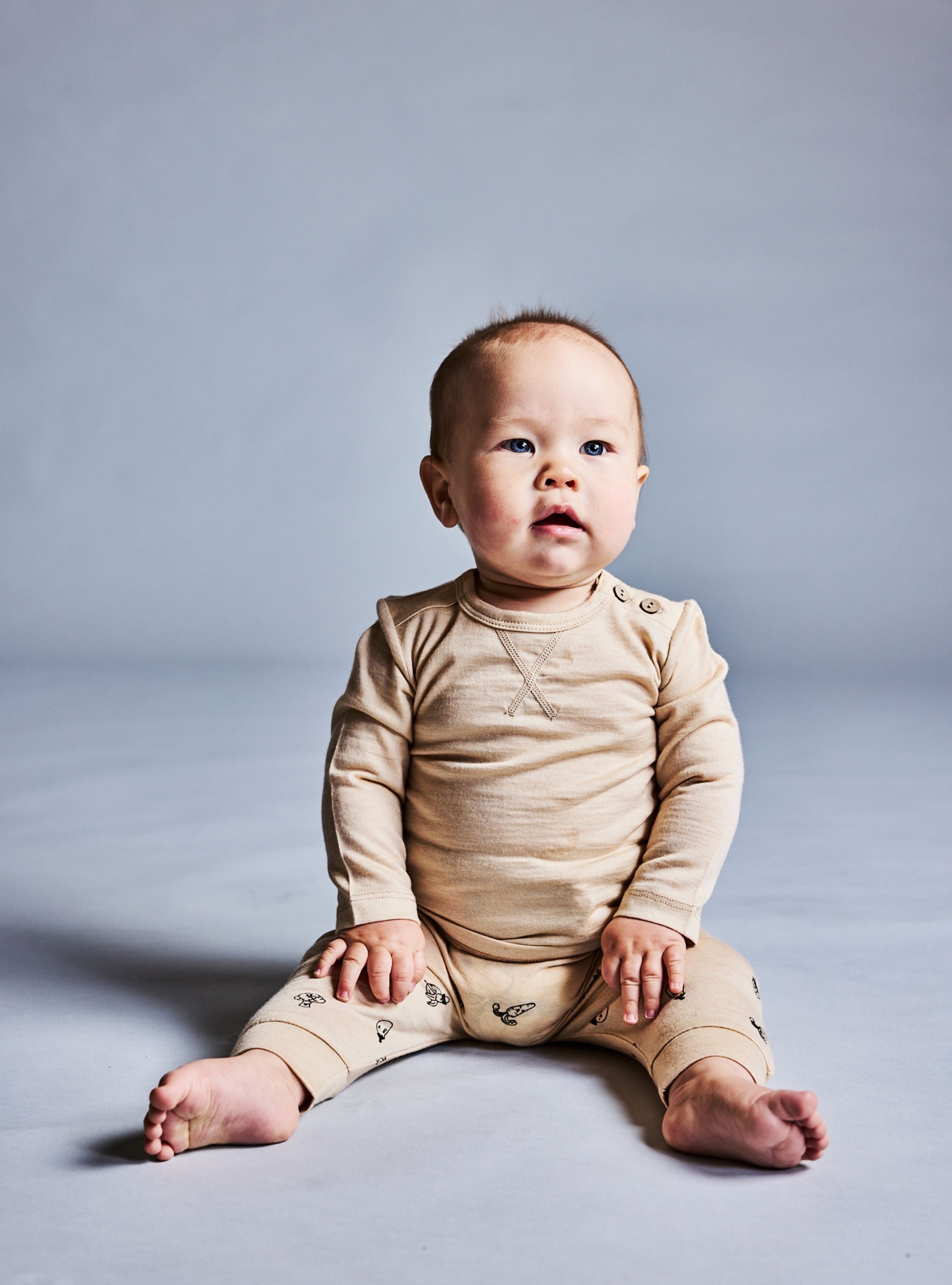 ASHER PANT - Wheat Marle Fruit'n'Veg