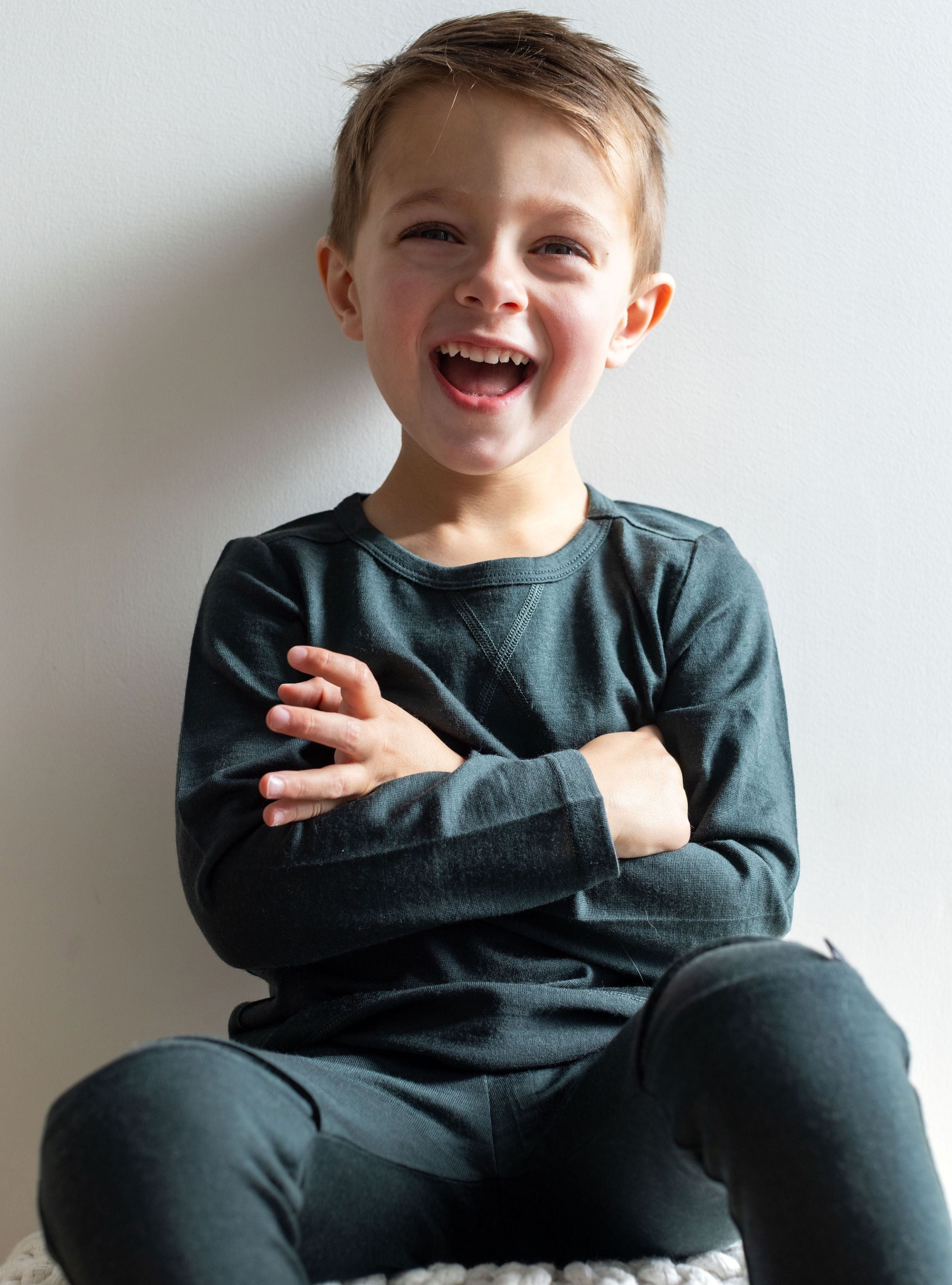 WYATT LONGSLEEVE TEE - Balsam Green Ltd Edition