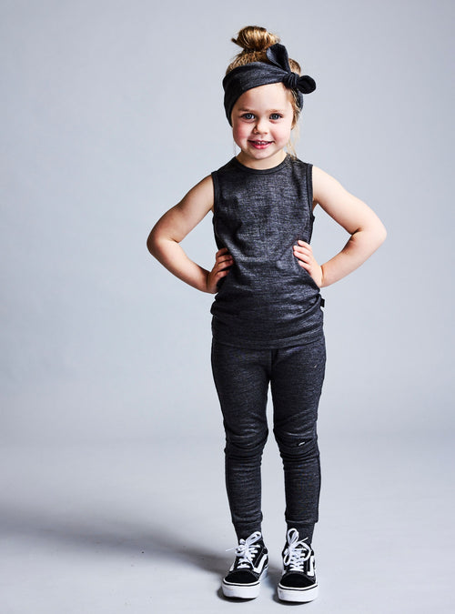 BASICS SINGLET - Iron Marle