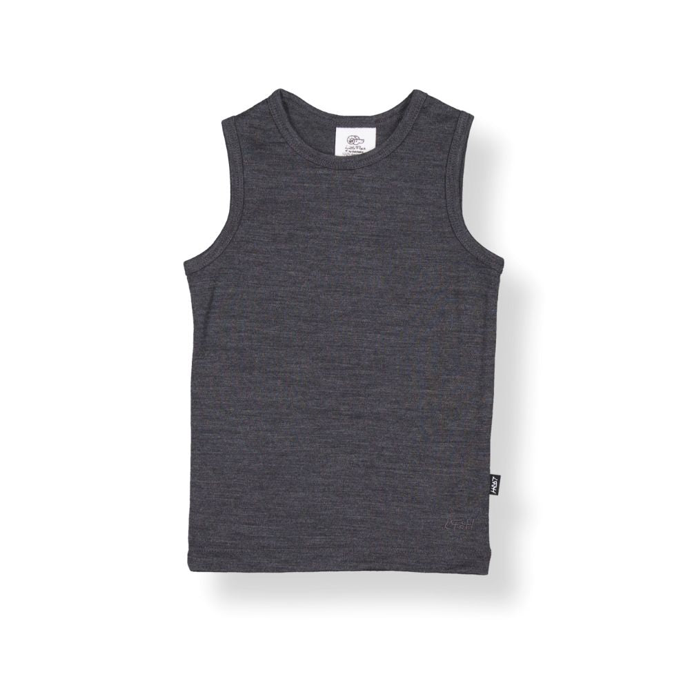 BASICS SINGLET - Iron Marle