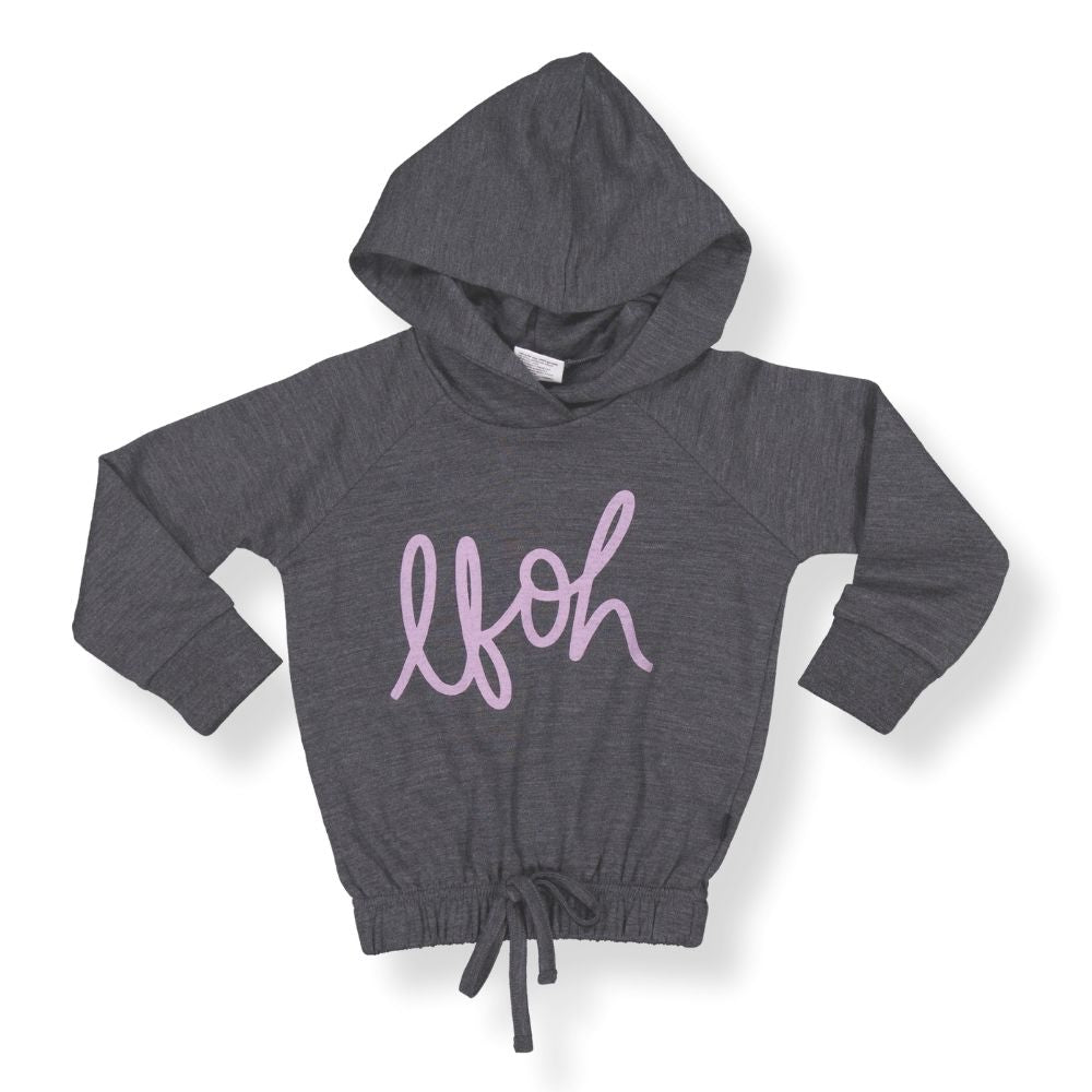 ELYSE HOODED SWEATSHIRT - Iron Marle