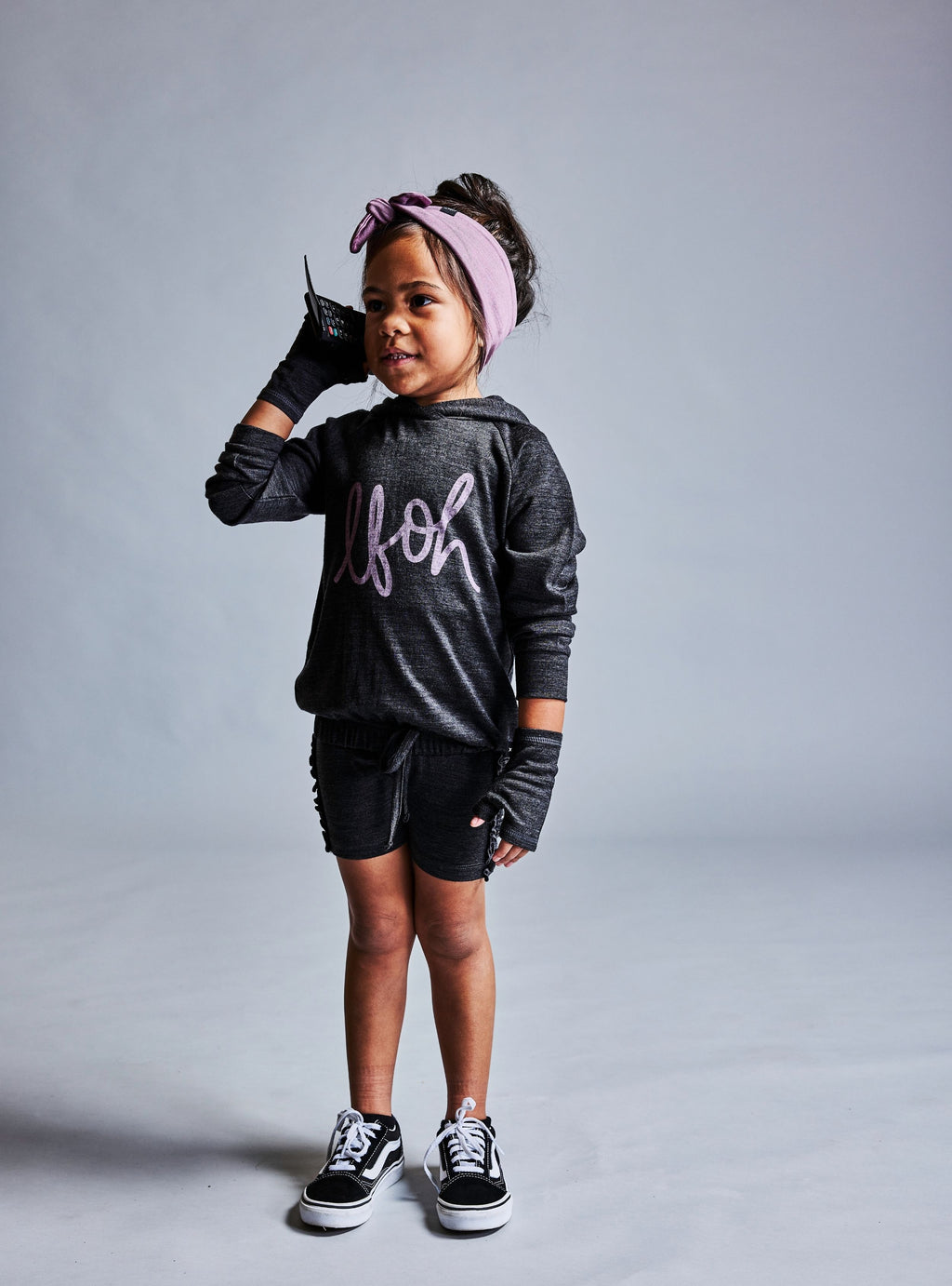 ELYSE HOODED SWEATSHIRT - Iron Marle