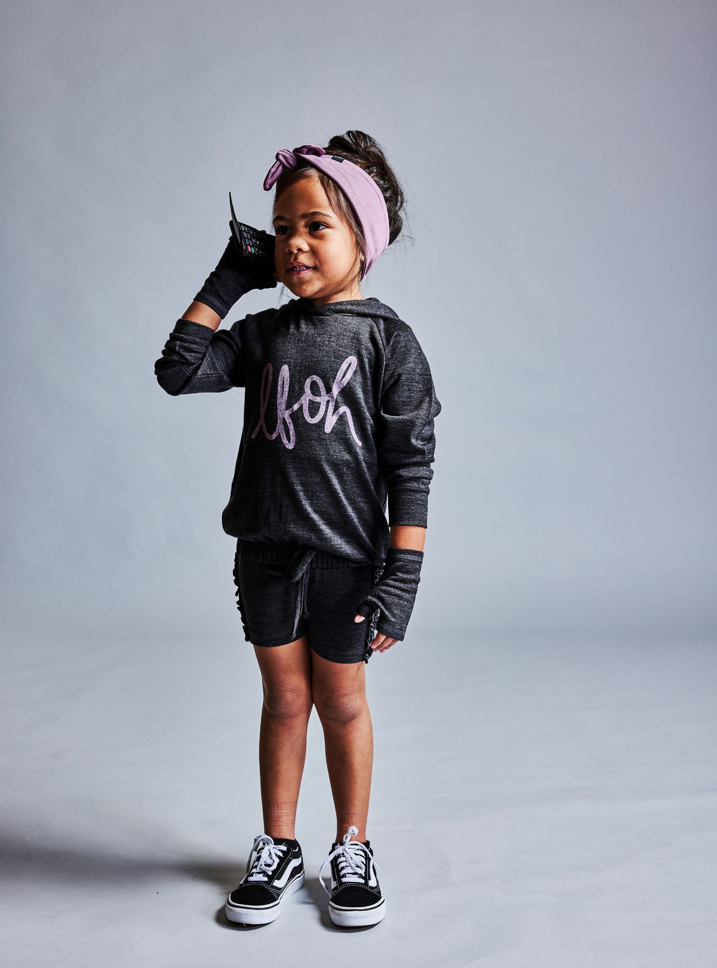 ELYSE HOODED SWEATSHIRT - Iron Marle