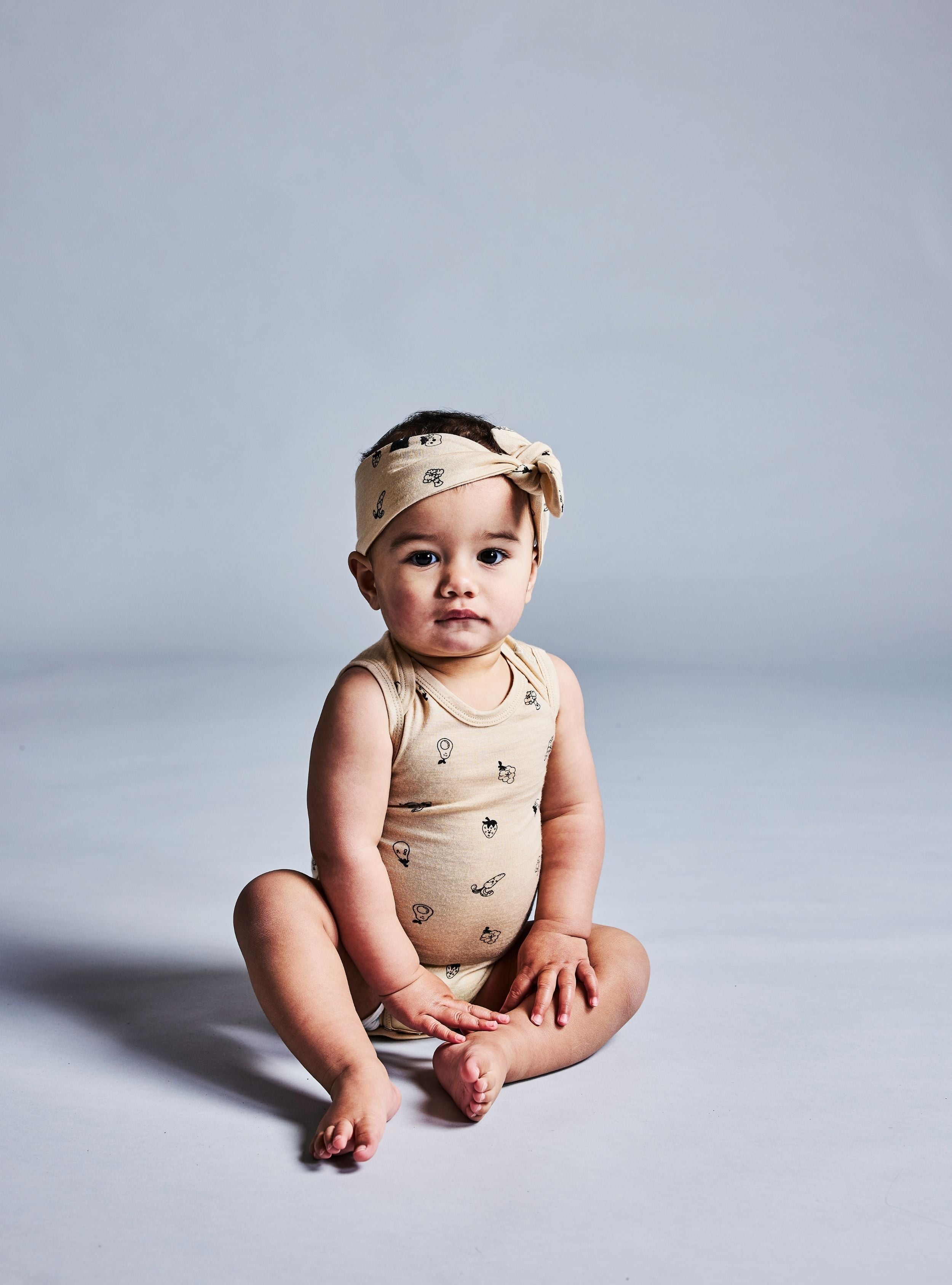 HADLEY BODYSUIT - Wheat Marle Fruit'n'Veg