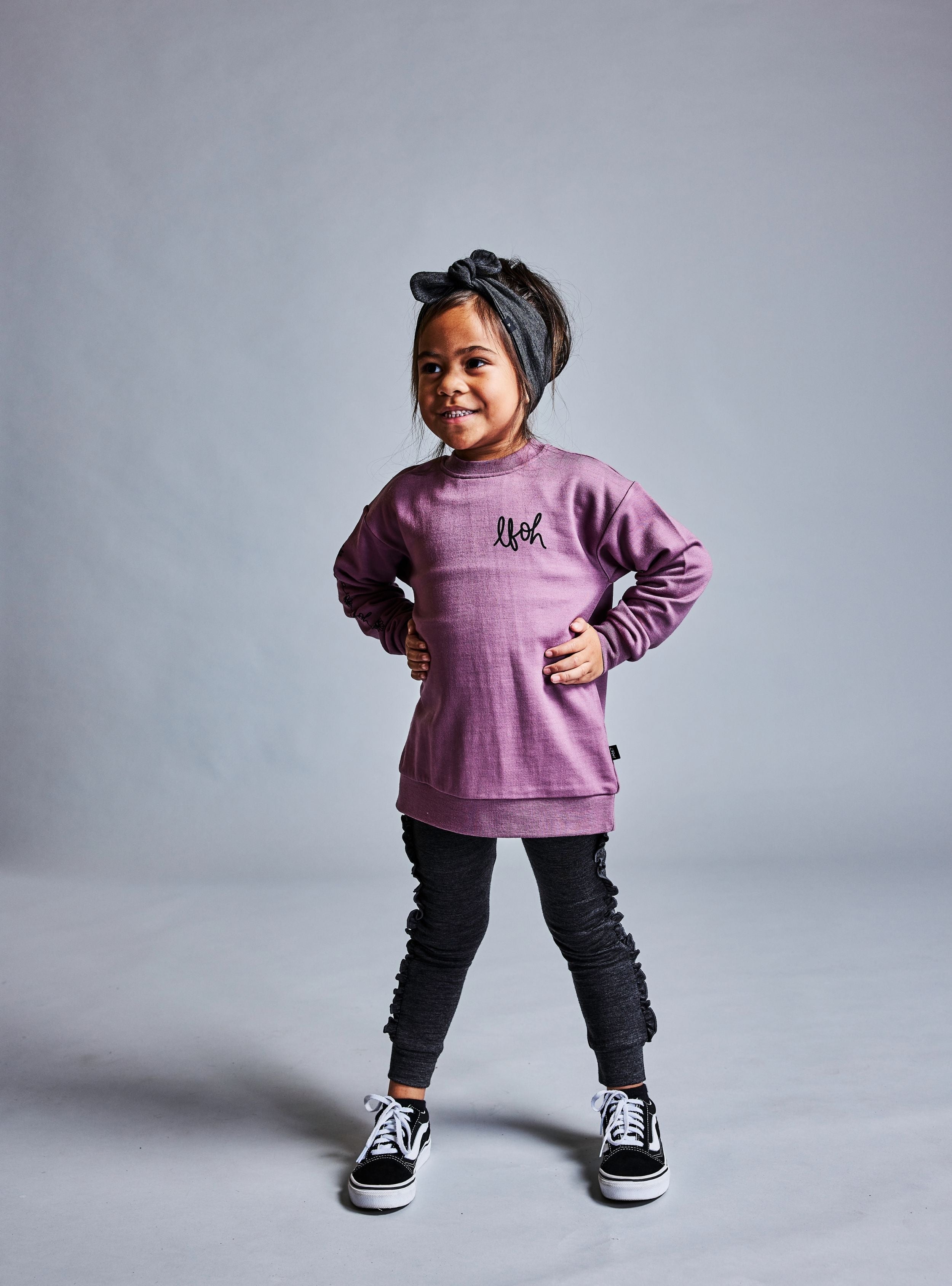 KENZIE FRILL LEGGINGS - Iron Marle