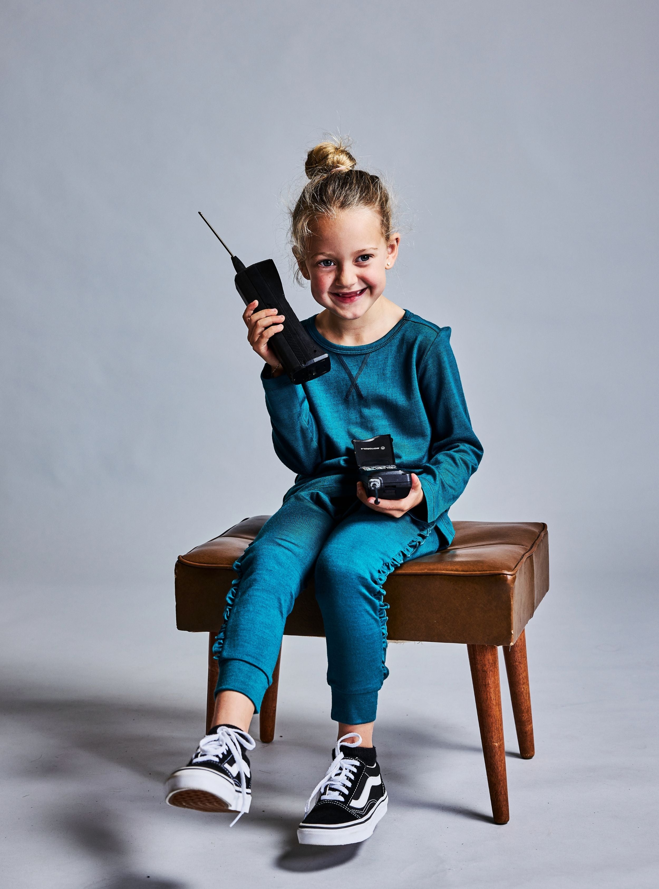 KENZIE FRILL LEGGINGS - Jade
