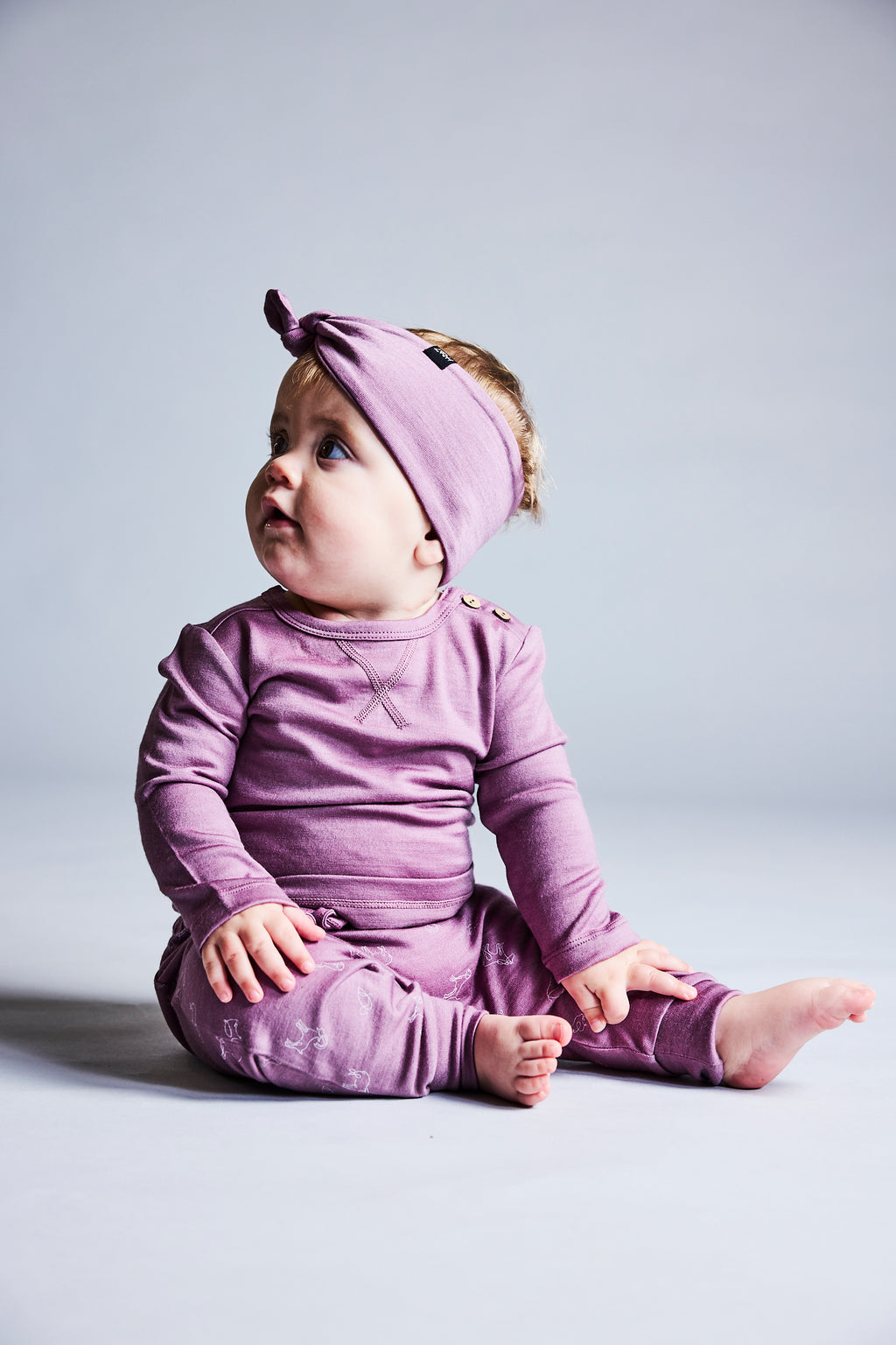 WYATT LONGSLEEVE TEE - Mauve