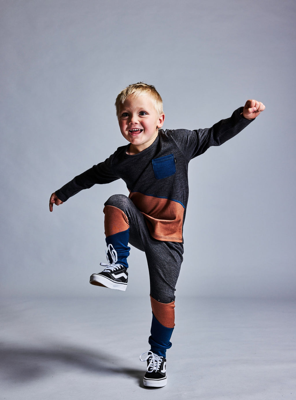 PATCH LEGGINGS - Iron Marle/Clay