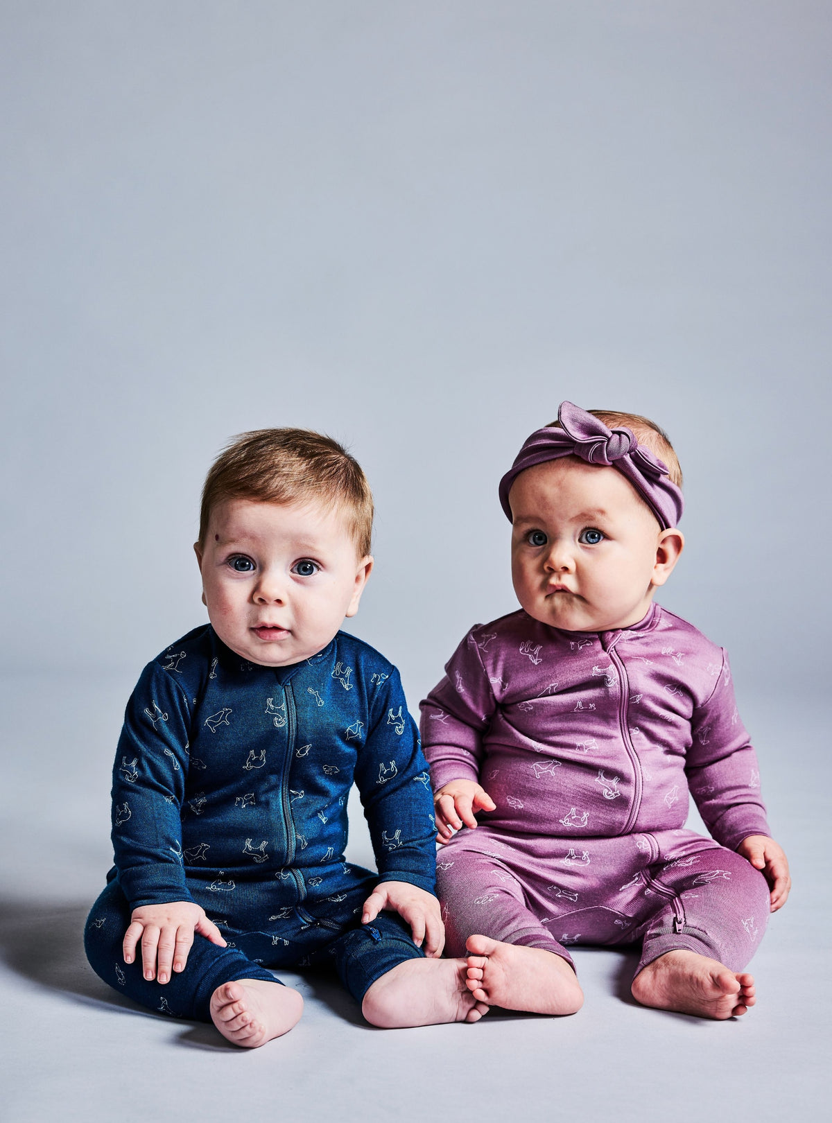 Remy All-In-One · Mauve Animal · 3-6 months