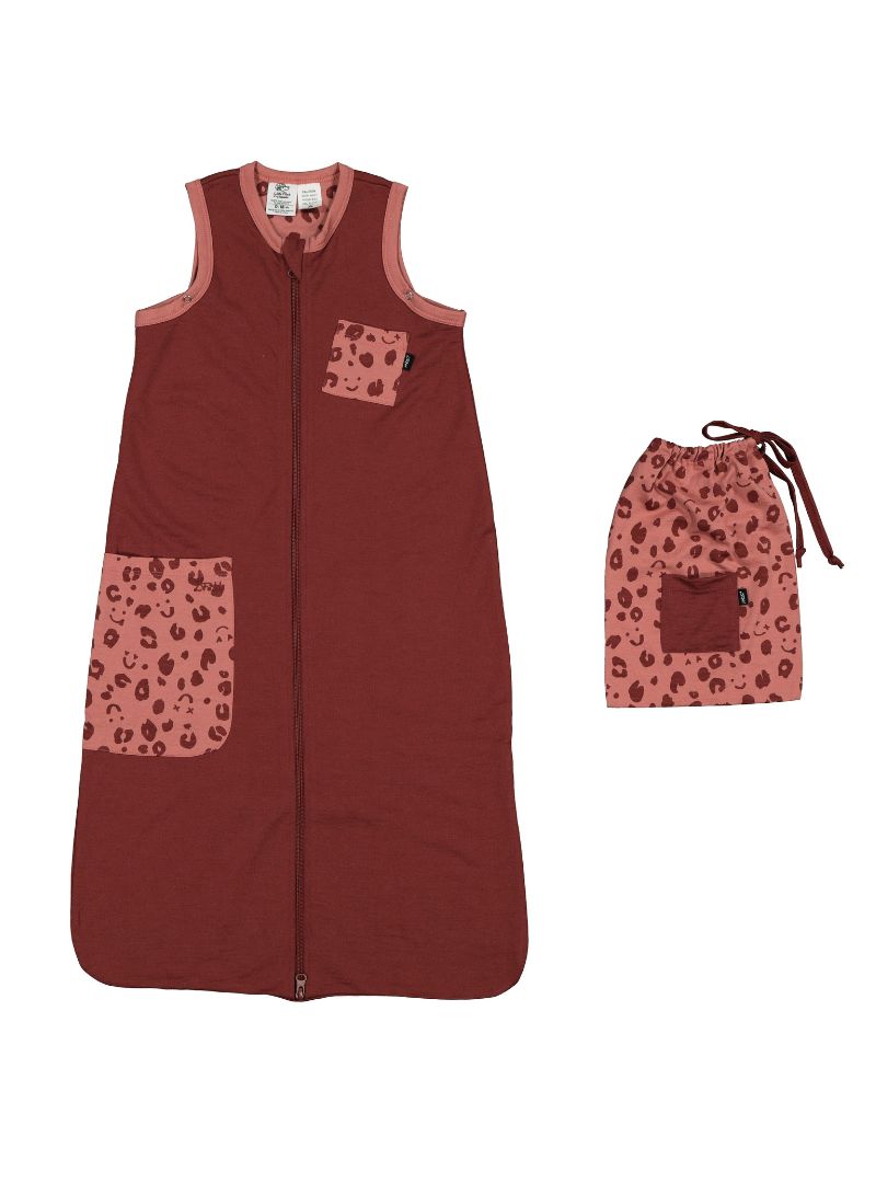 GAMECHANGER SLEEPSACK, 0-18 months + 18-36 months, Rosebud Cheetah