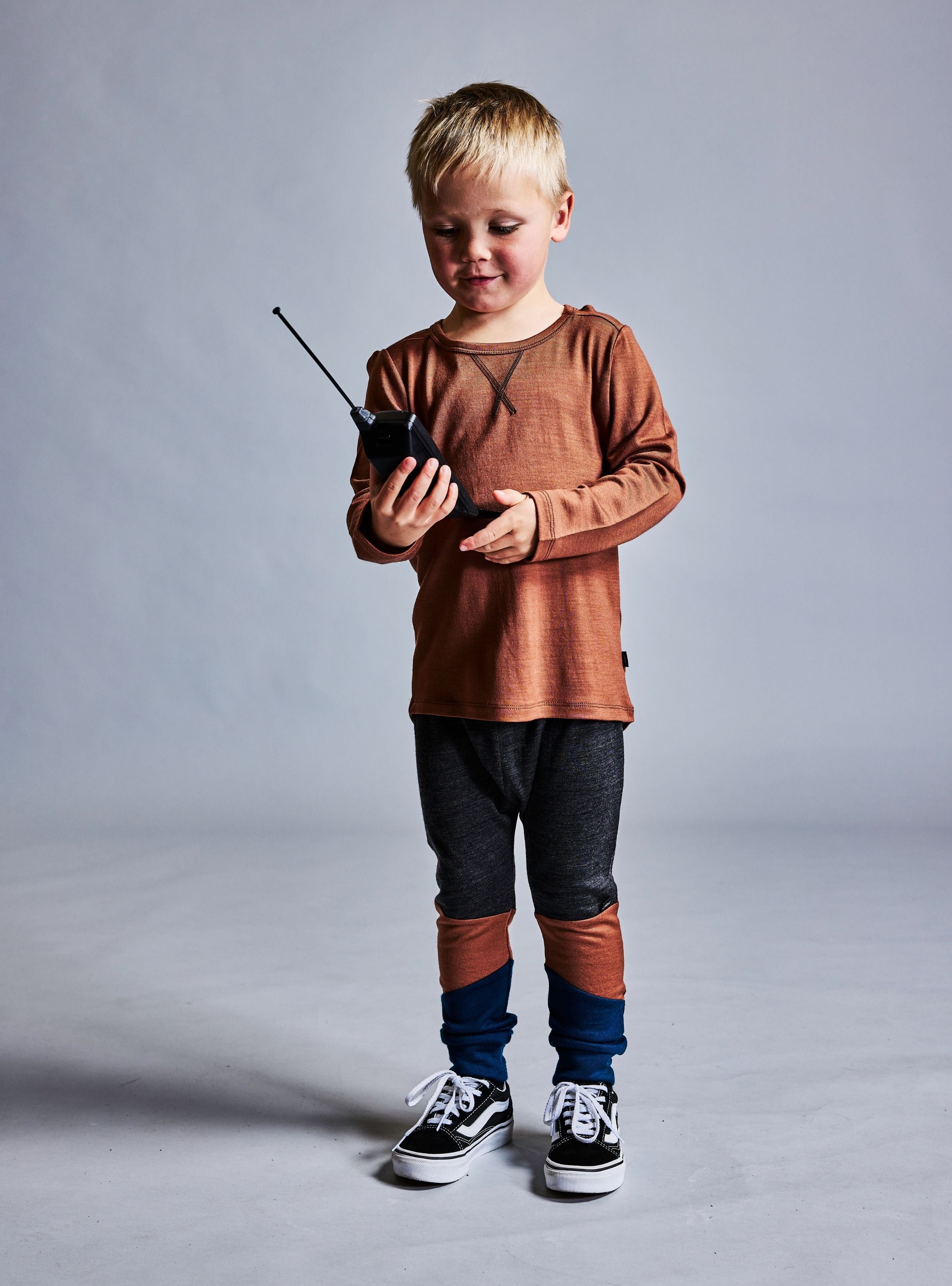 WYATT LONGSLEEVE TEE - Clay