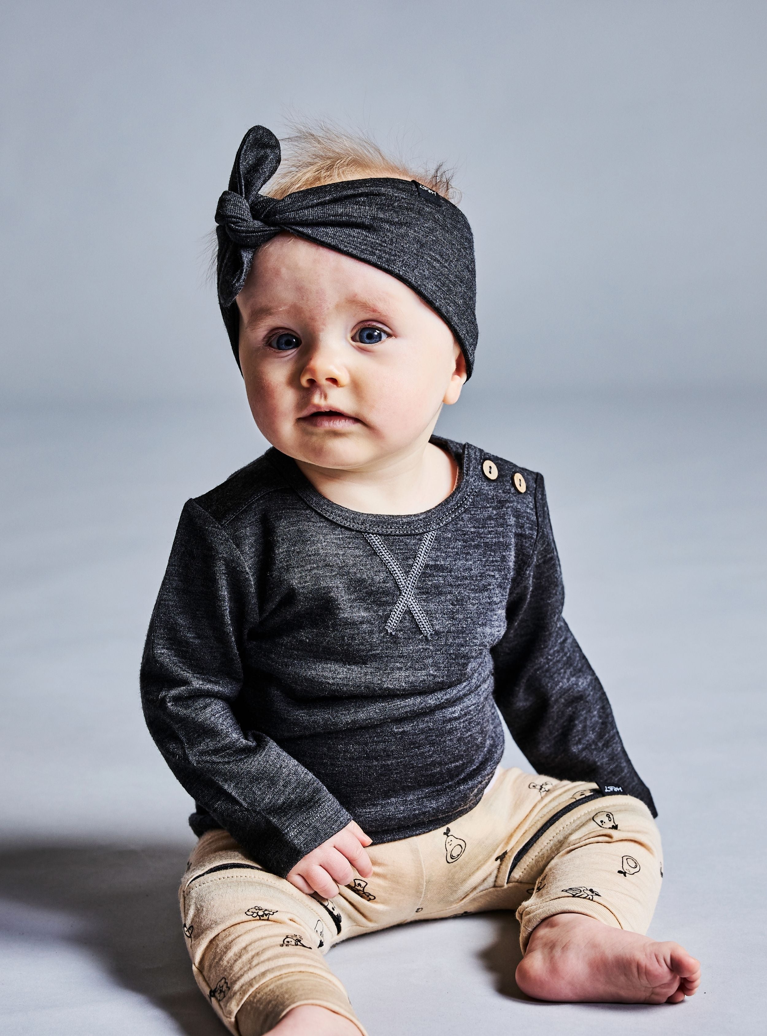 WYATT LONGSLEEVE TEE - Iron Marle