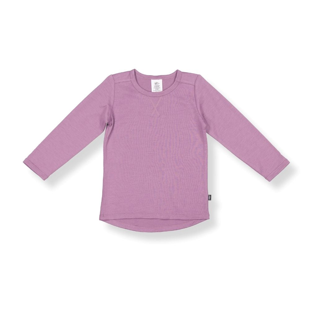 WYATT LONGSLEEVE TEE - Mauve