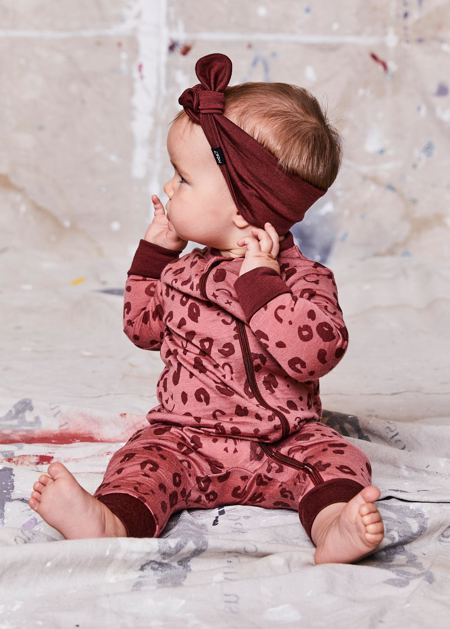 Darcy Headband, Currant