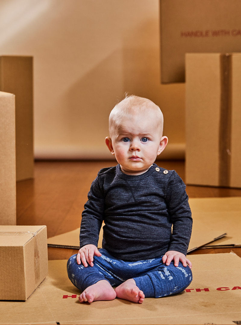 Asher Pants - Denim Marle Stipple