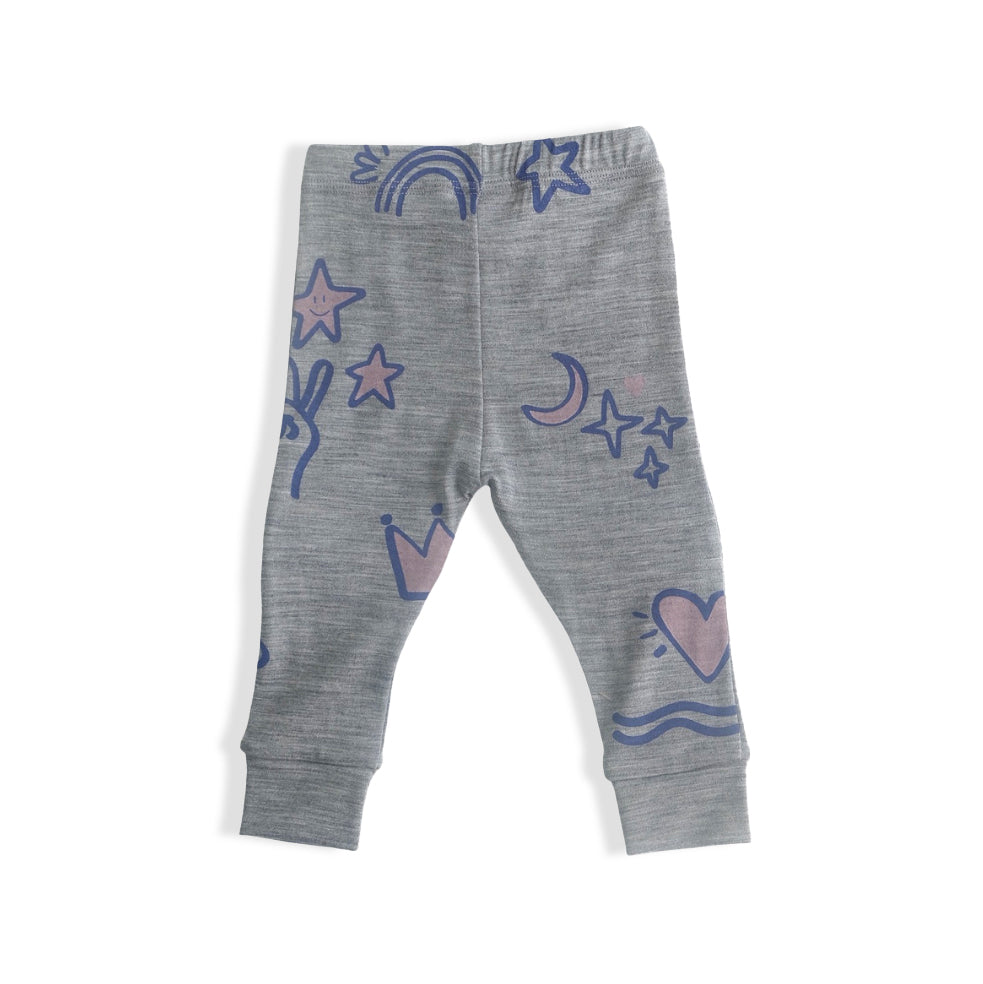 Slasher Leggings, Ash Marle Nature