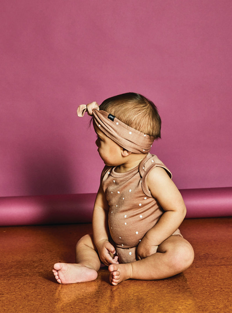 Darcy Headband, Biscotti Speckle