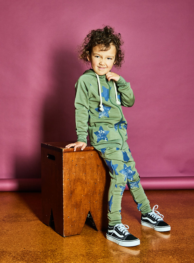 Nixon Hoodie, Sage Stars